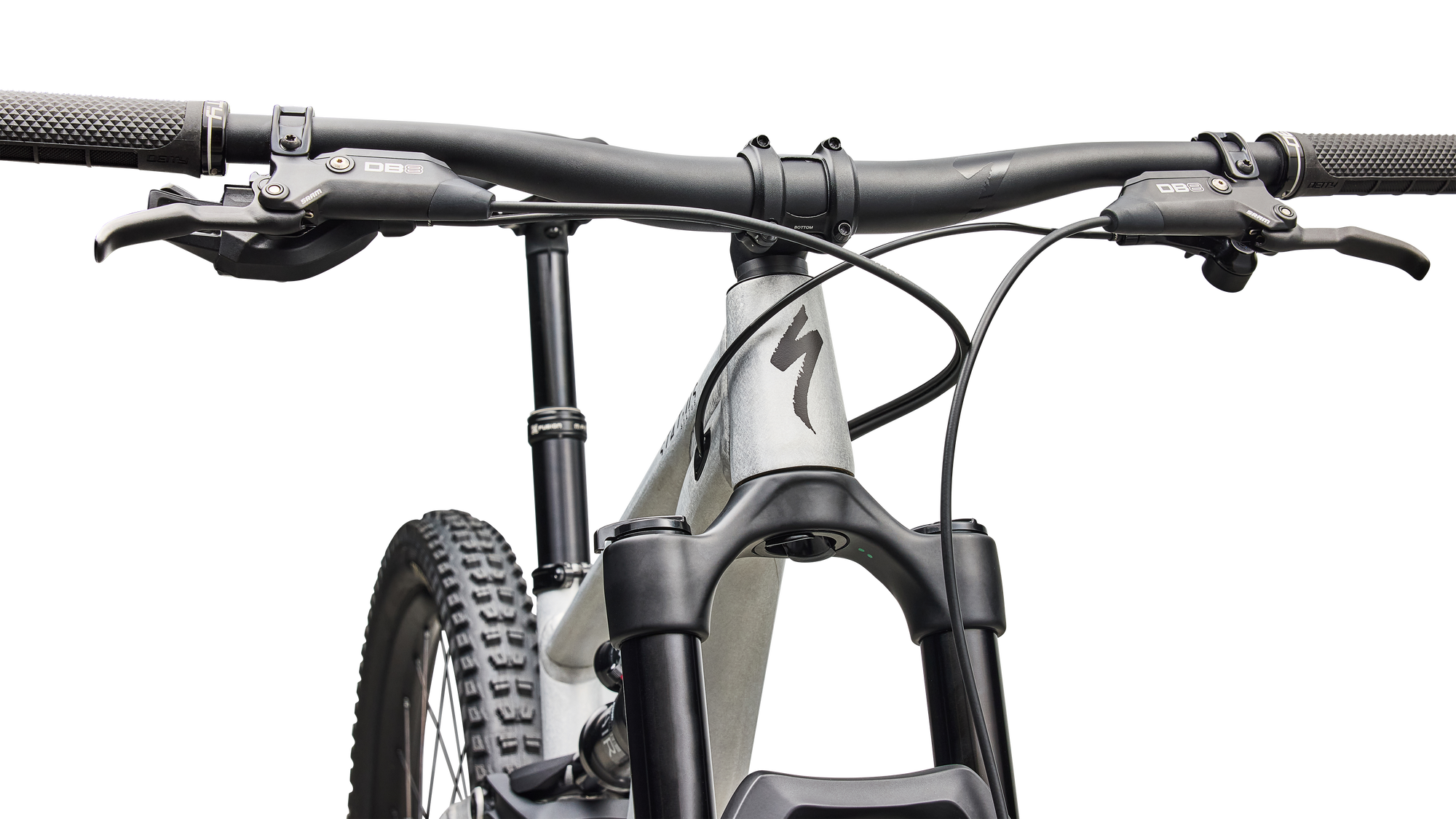 Specialized Status 2 140 ZERO - Satin Aluminum / Obsidian