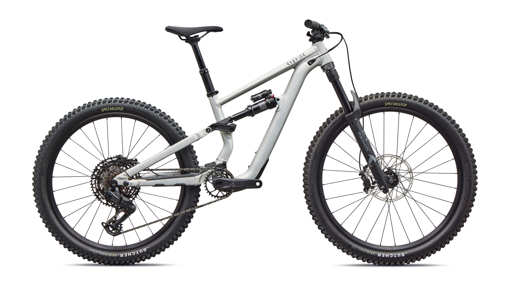 Specialized Status 2 140 ZERO - Satin Aluminum / Obsidian
