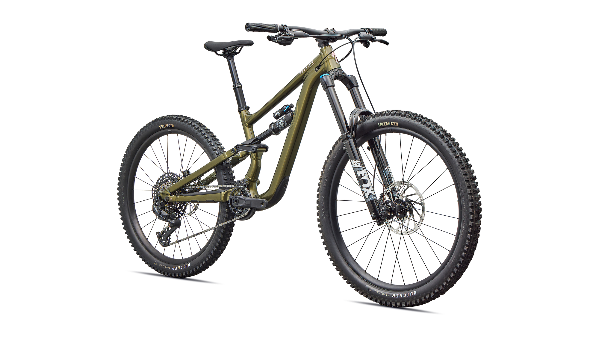 Specialized Status 2 170 ZERO - Gloss Laurel Green Metallic / Desert Rose