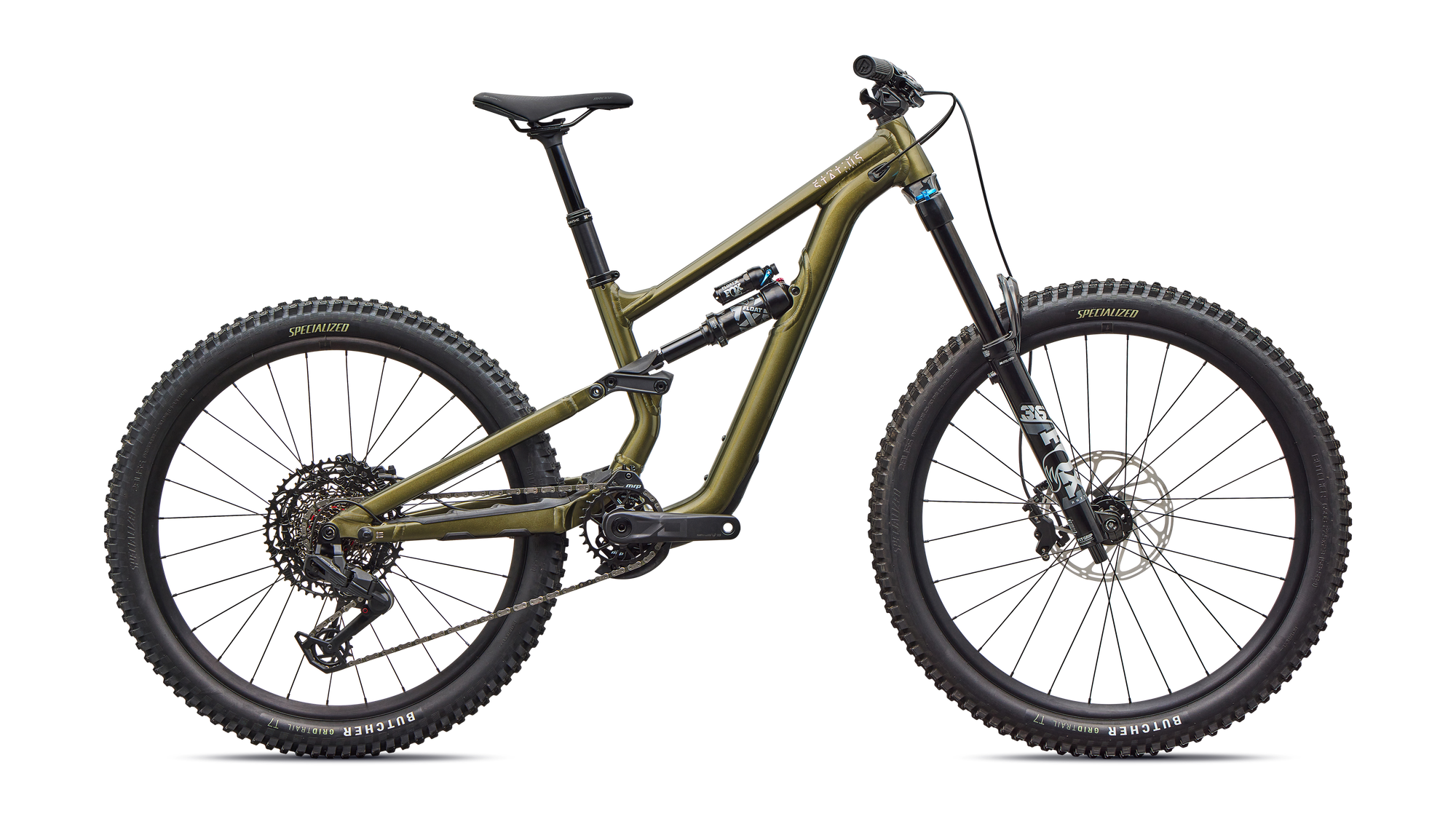 Specialized Status 2 170 ZERO - Gloss Laurel Green Metallic / Desert Rose