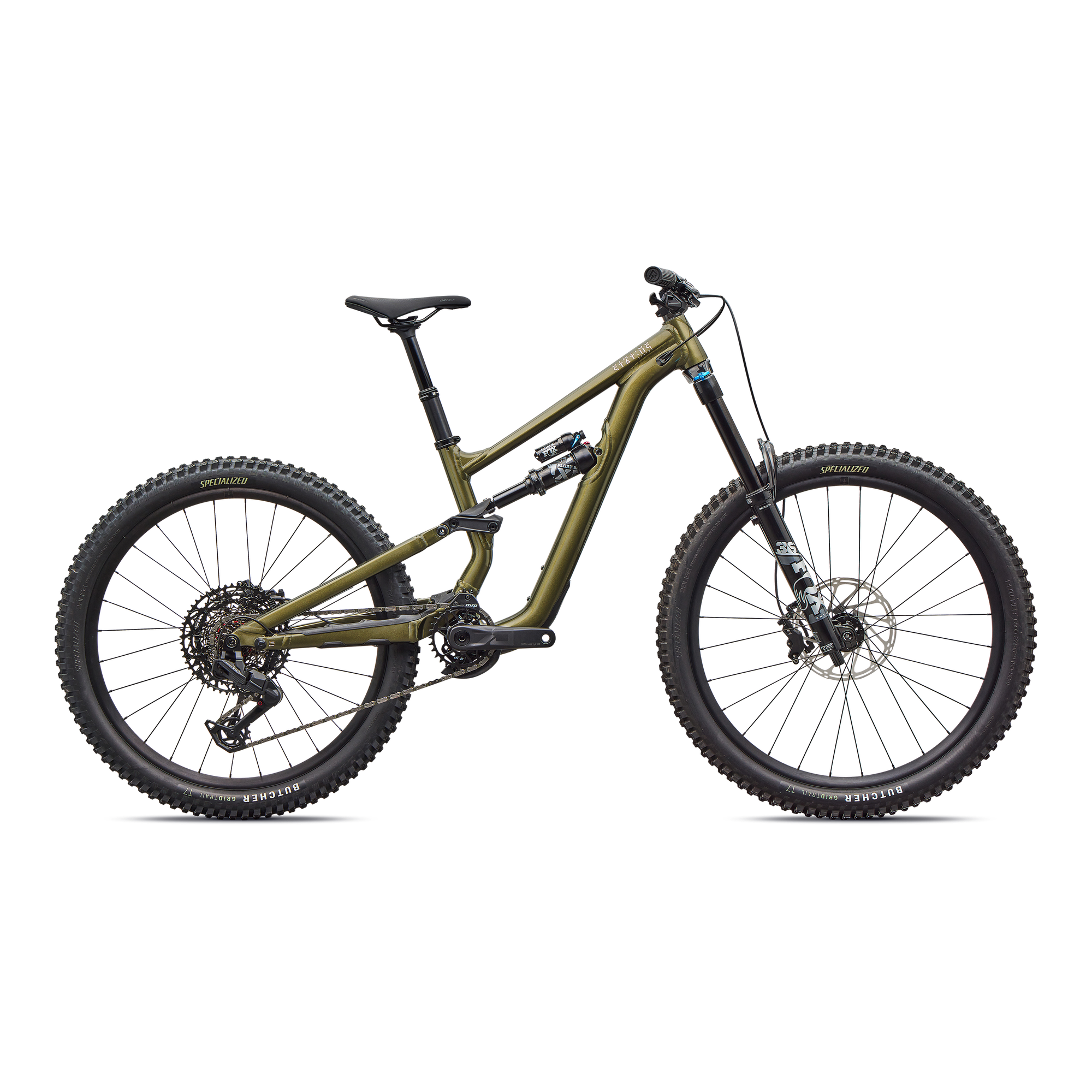 Specialized Status 2 170 ZERO - Gloss Laurel Green Metallic / Desert Rose