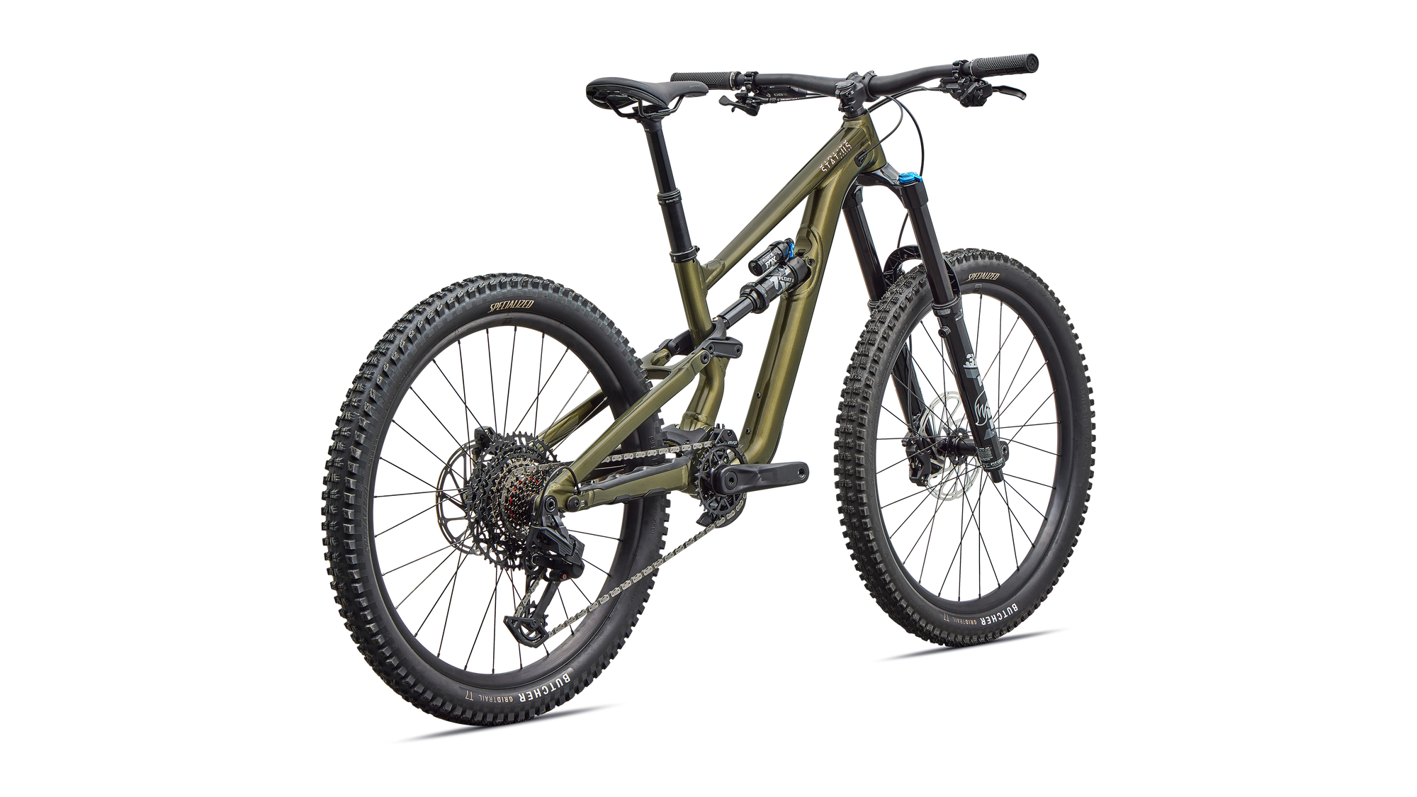 Specialized Status 2 170 ZERO - Gloss Laurel Green Metallic / Desert Rose
