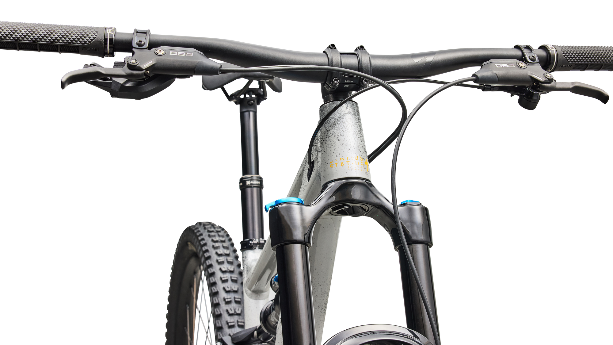 Specialized Status 2 170 ZERO - Gloss Shadow Silver / Dolomite Metallic / California Sunshine