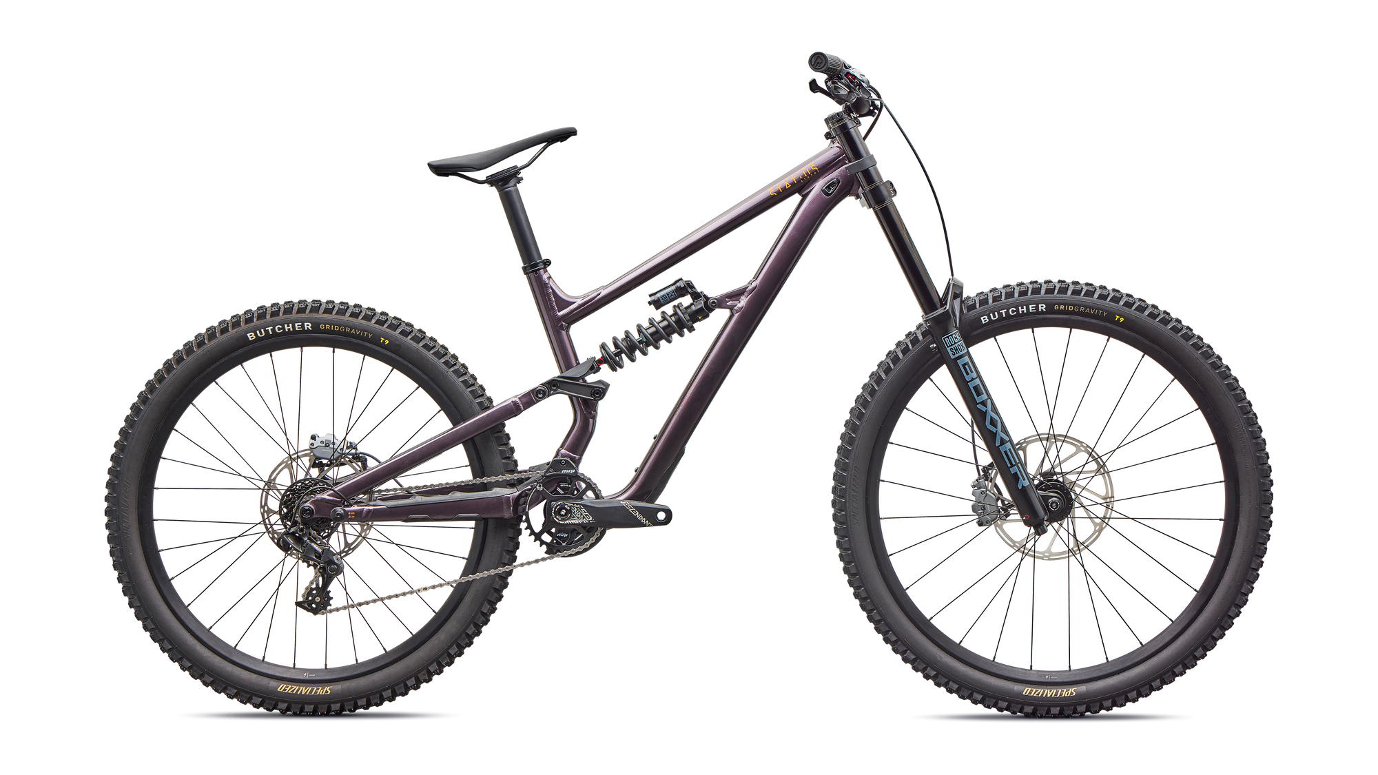 Specialized Status 2 170 DH - Gloss Nebula Metallic / Orange Zest