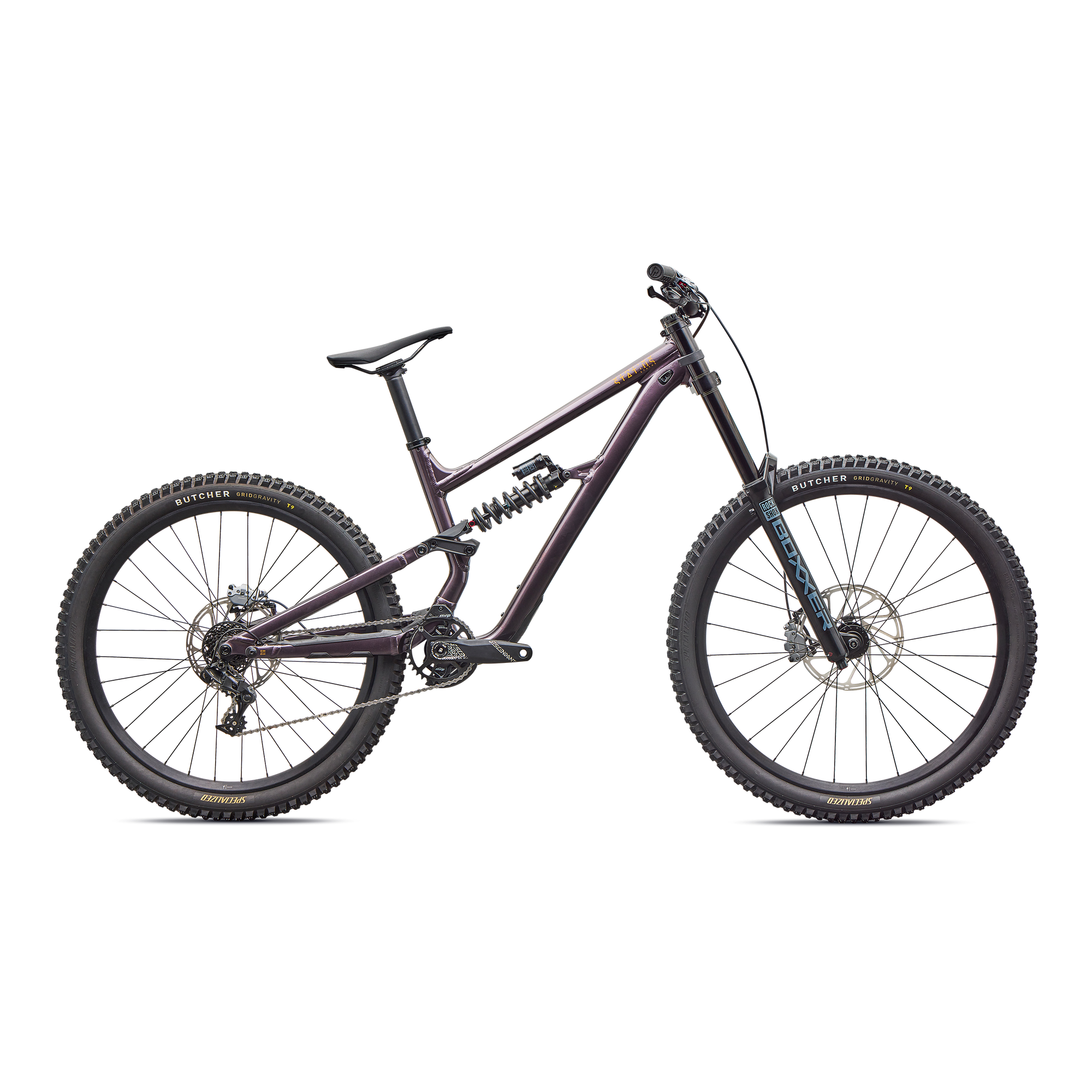 Specialized Status 2 170 DH - Gloss Nebula Metallic / Orange Zest
