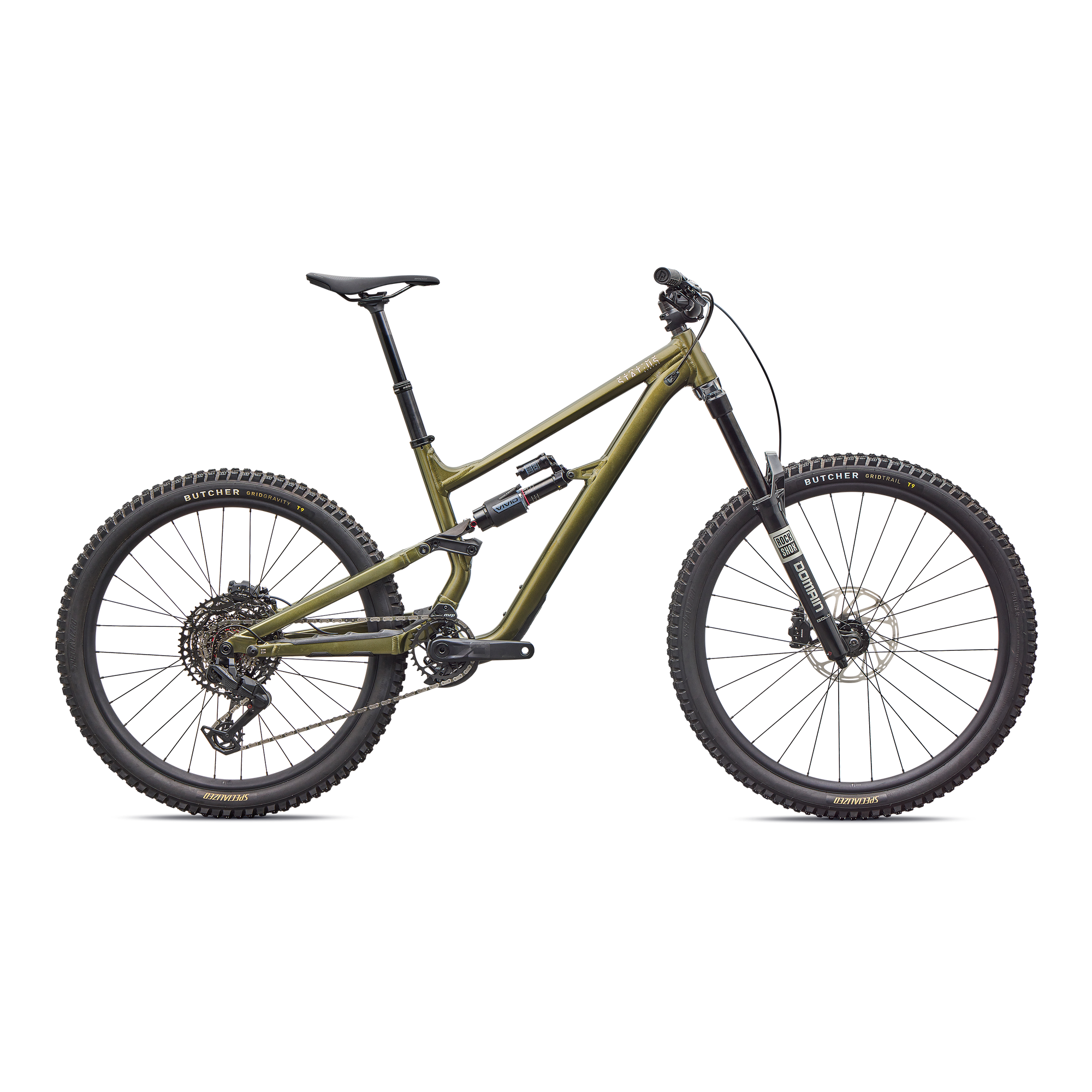 Specialized Status 2 170 - Gloss Laurel Green Metallic / Desert Rose