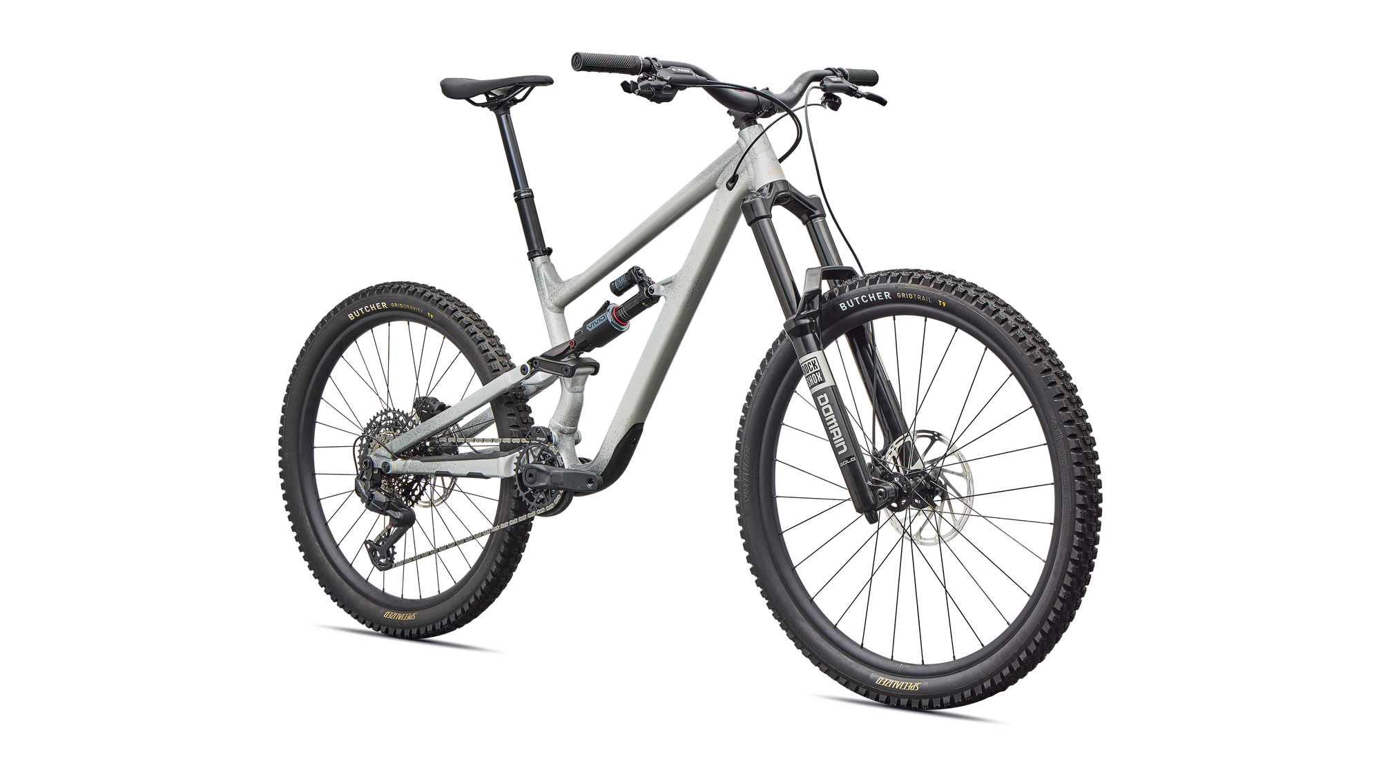 Specialized Status 2 170 - Gloss Shadow Silver / Dolomite Metallic / California Sunshine