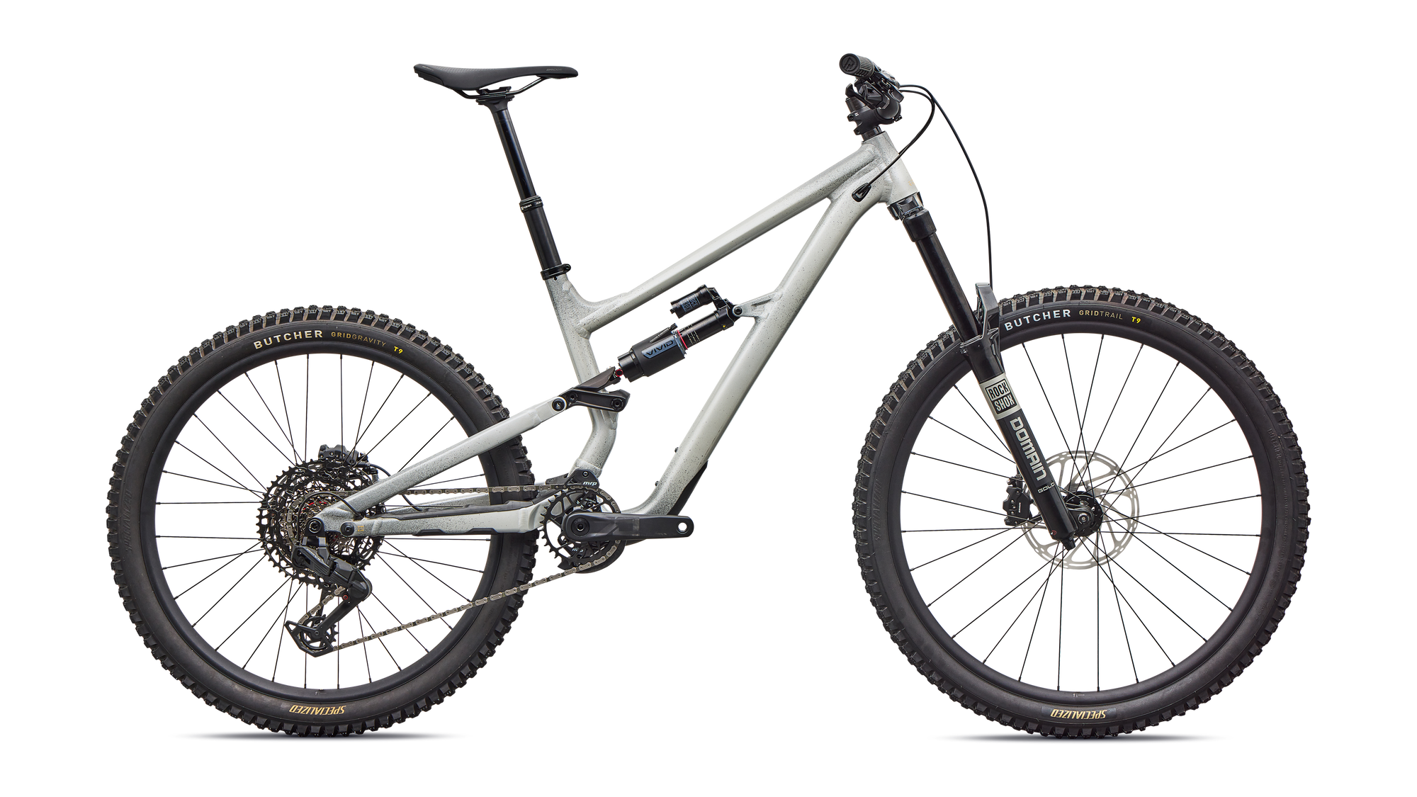 Specialized Status 2 170 - Gloss Shadow Silver / Dolomite Metallic / California Sunshine