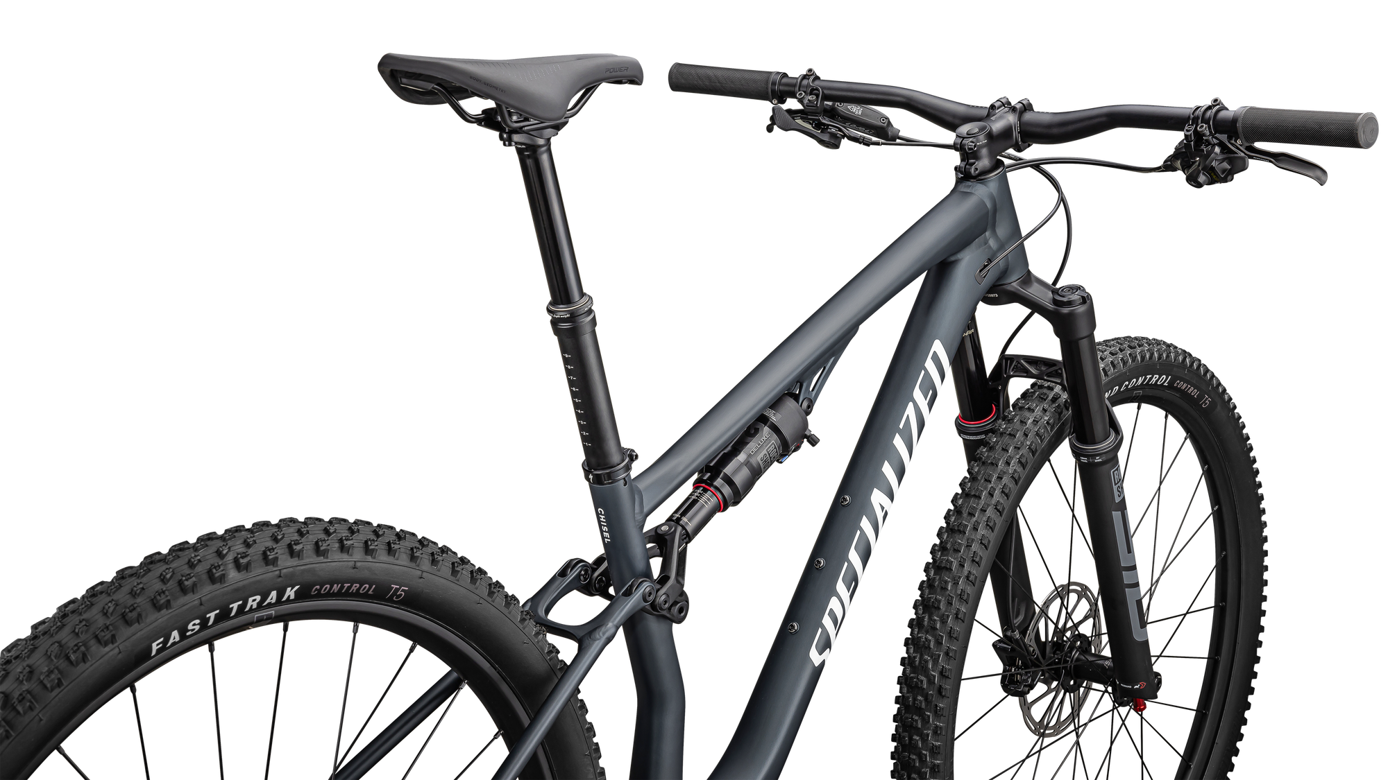 Specialized Chisel Comp - Satin Metallic Deep Lake / Gloss White
