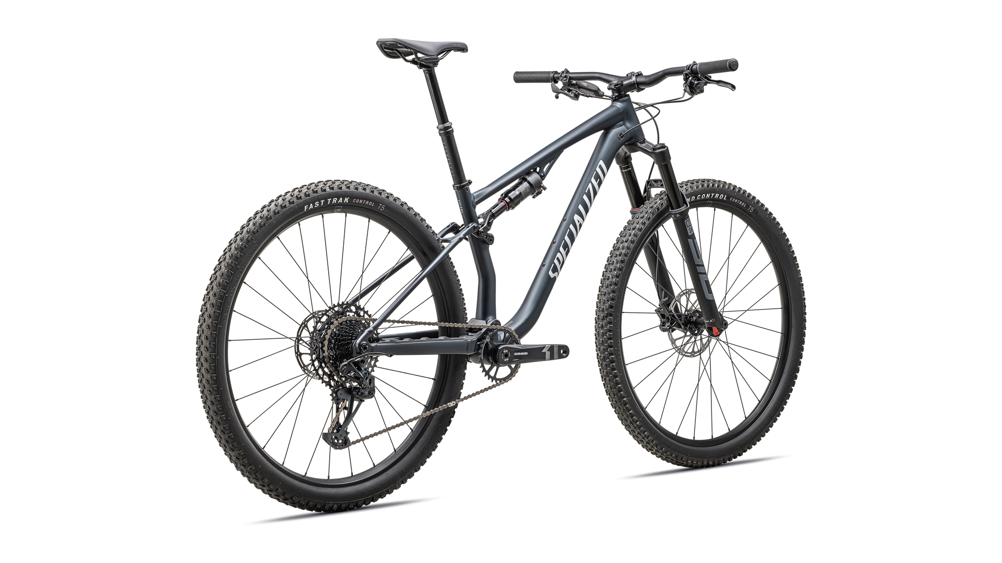 Specialized Chisel Comp - Satin Metallic Deep Lake / Gloss White