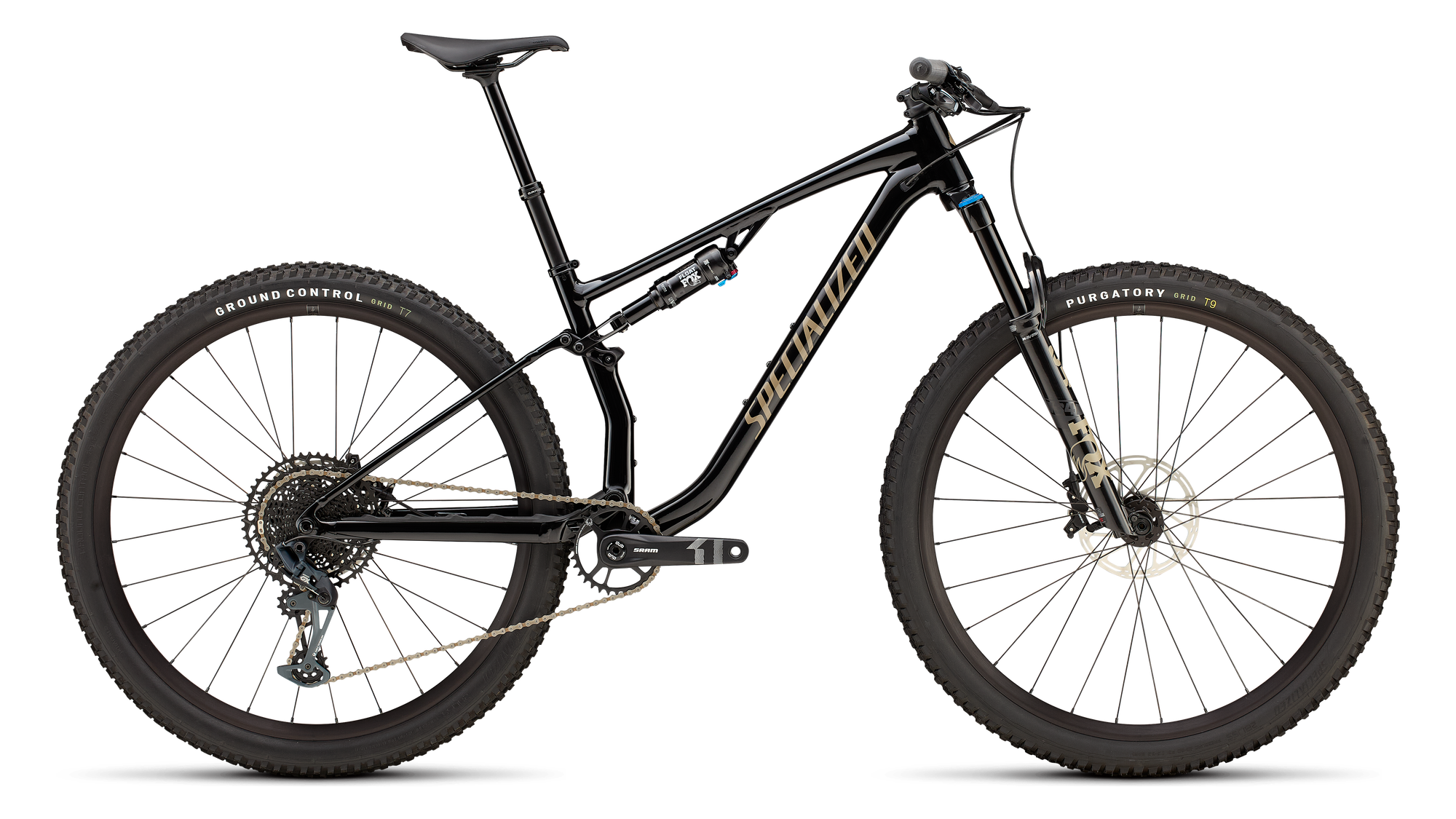 Specialized Chisel Comp EVO - Gloss Black / Taupe