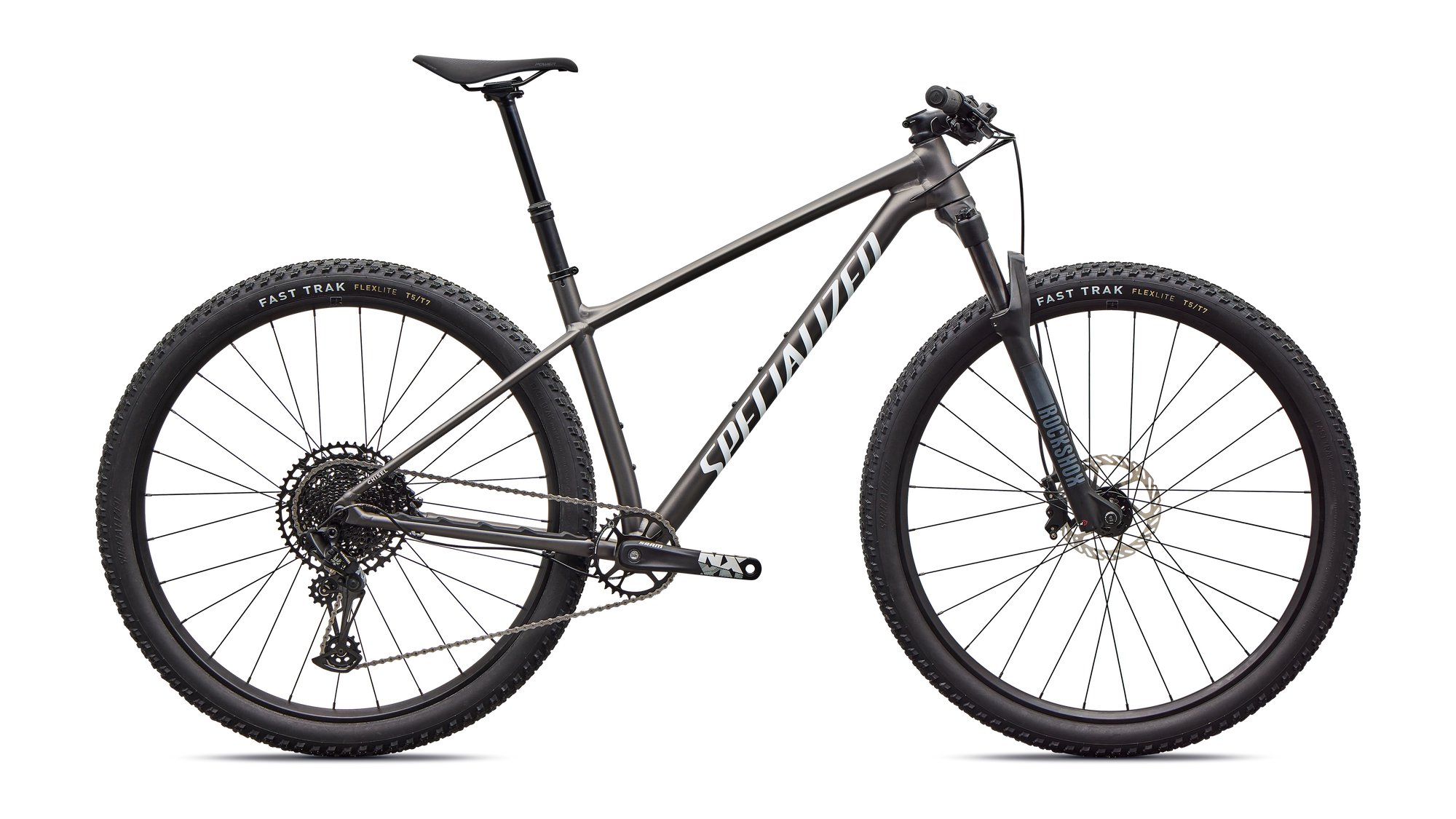 Specialized Chisel Hardtail - Satin Smoke / White