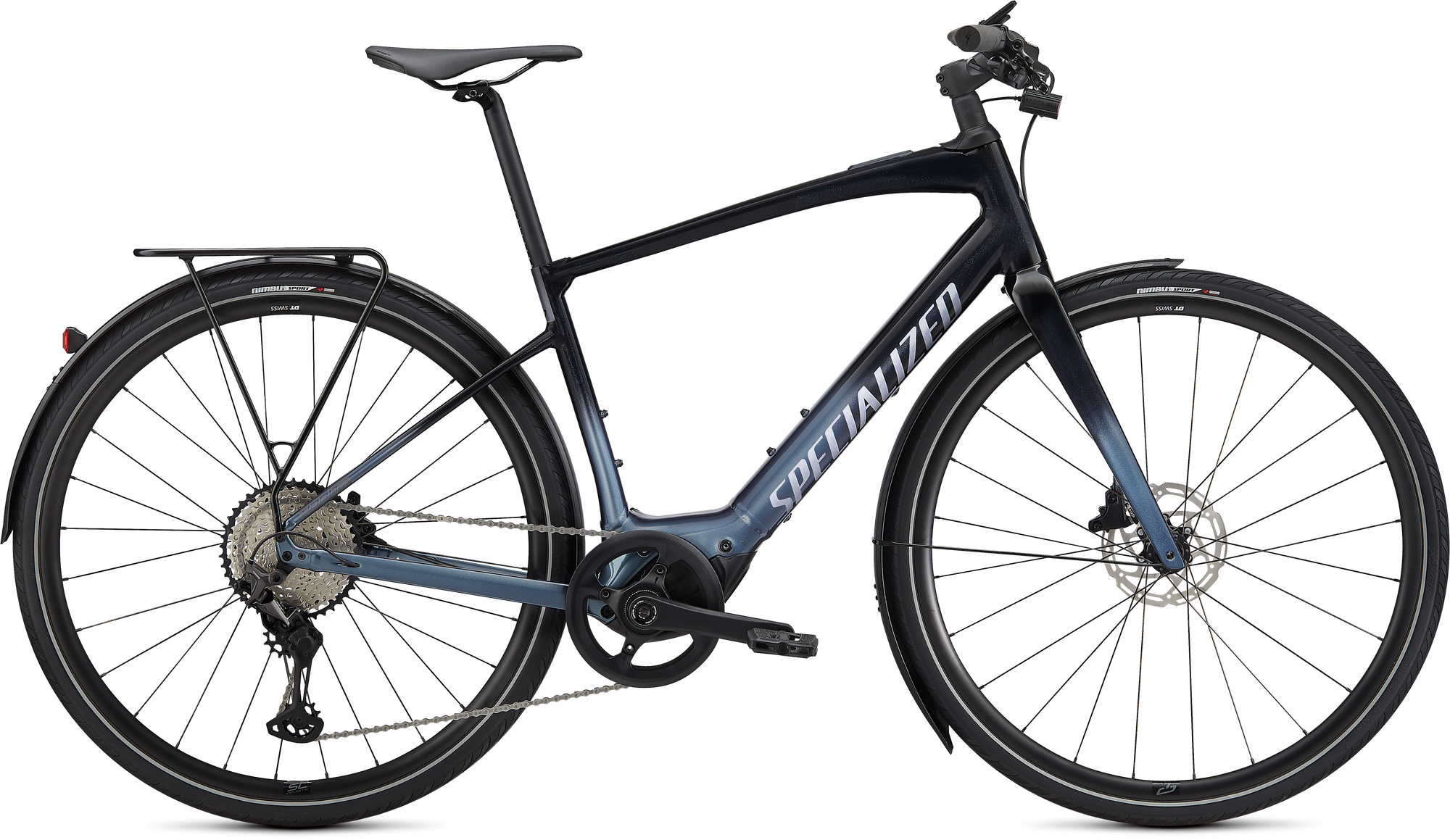 Specialized Turbo Vado SL 5.0 EQ - Tarmac Black / Cast Battleship / Black Reflective