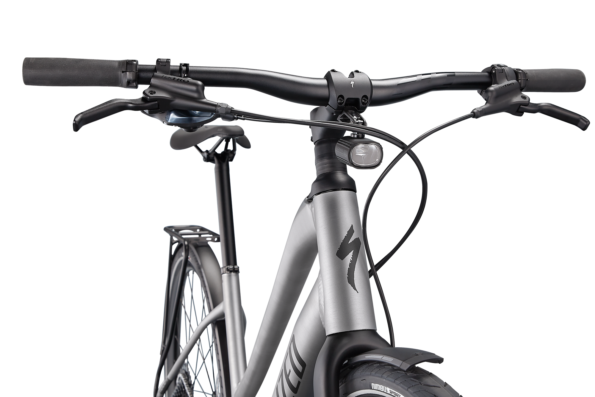 Specialized Turbo Vado SL 5.0 Step-Through EQ - Brushed Aluminum / Black Reflective