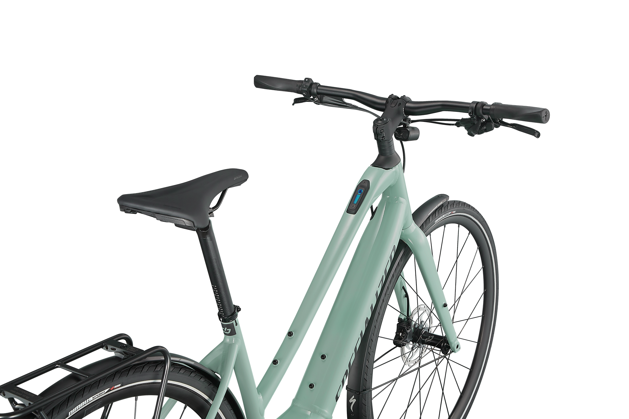 Specialized Turbo Vado SL 4.0 Step-Through EQ - White Sage / Black Reflective