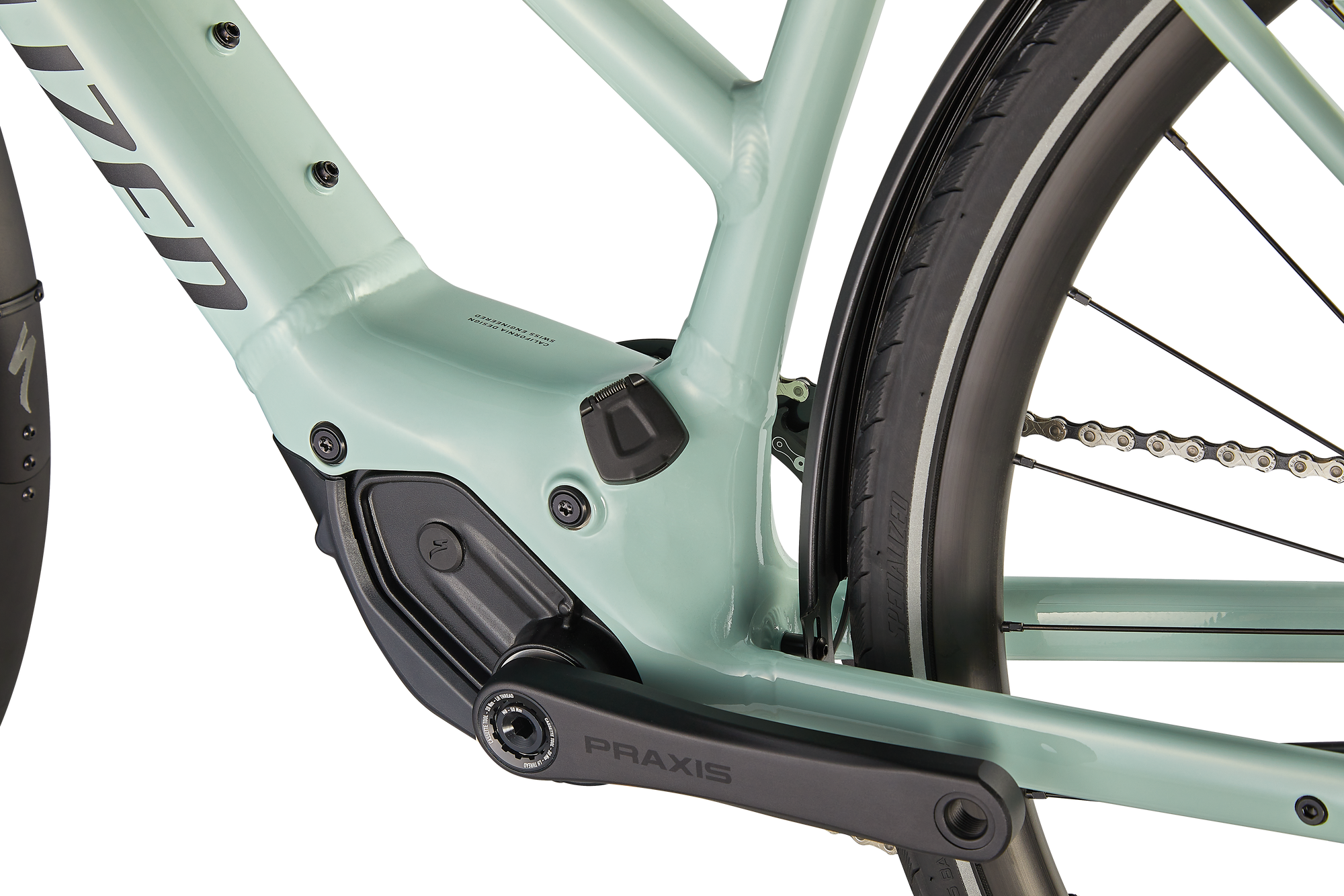 Specialized Turbo Vado SL 4.0 Step-Through EQ - White Sage / Black Reflective