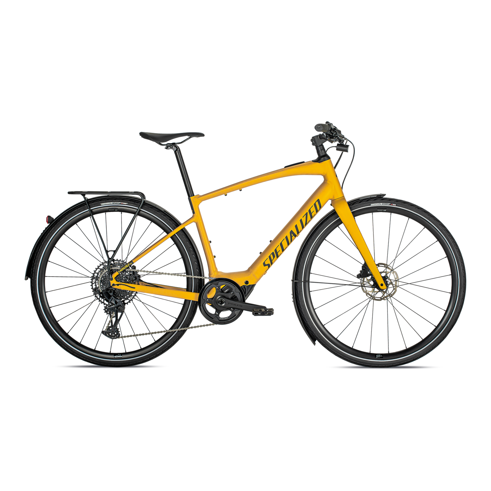 Specialized Turbo Vado SL 5.0 EQ - Brassy Yellow / Black Reflective