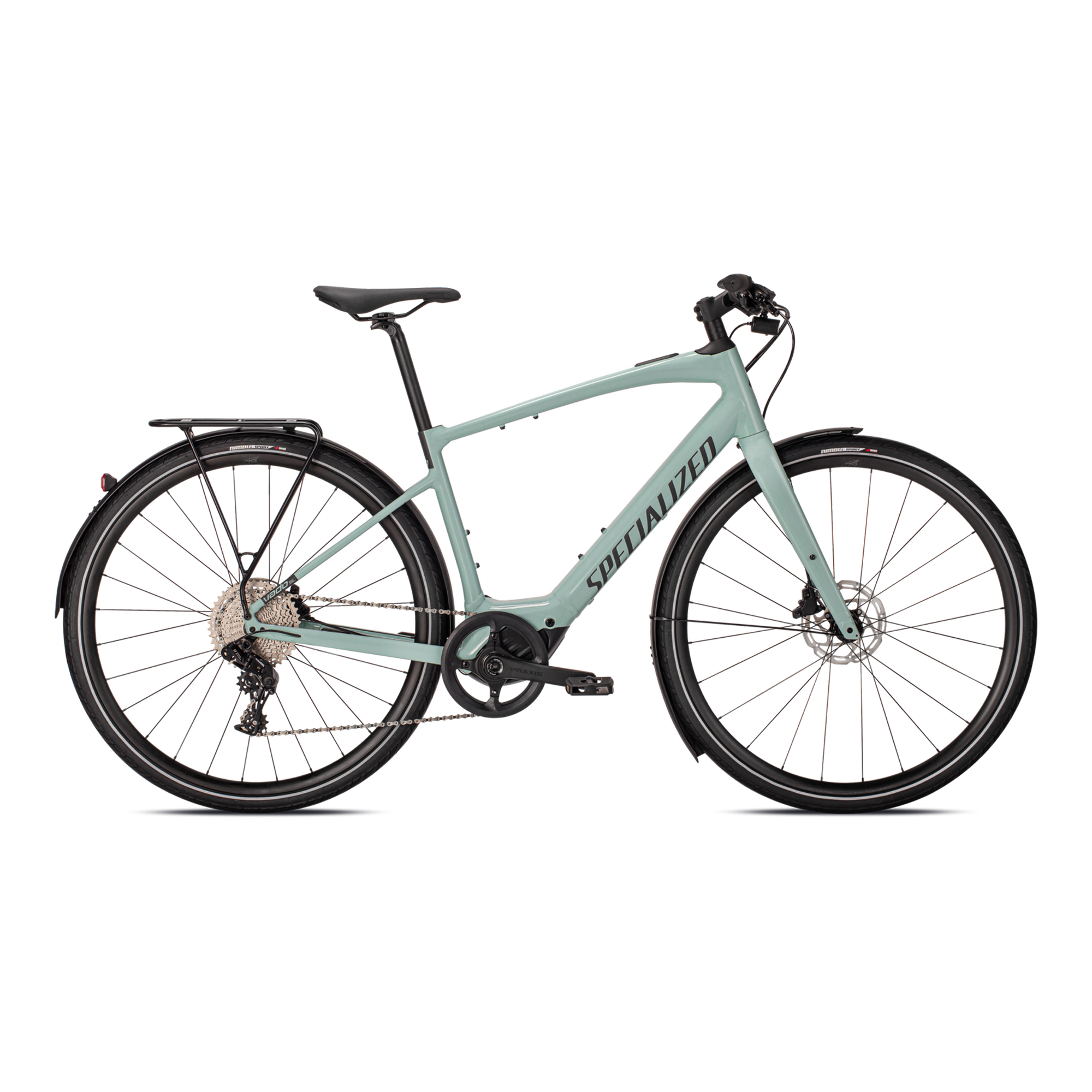 Specialized Turbo Vado SL 4.0 EQ - White Sage / Black Reflective