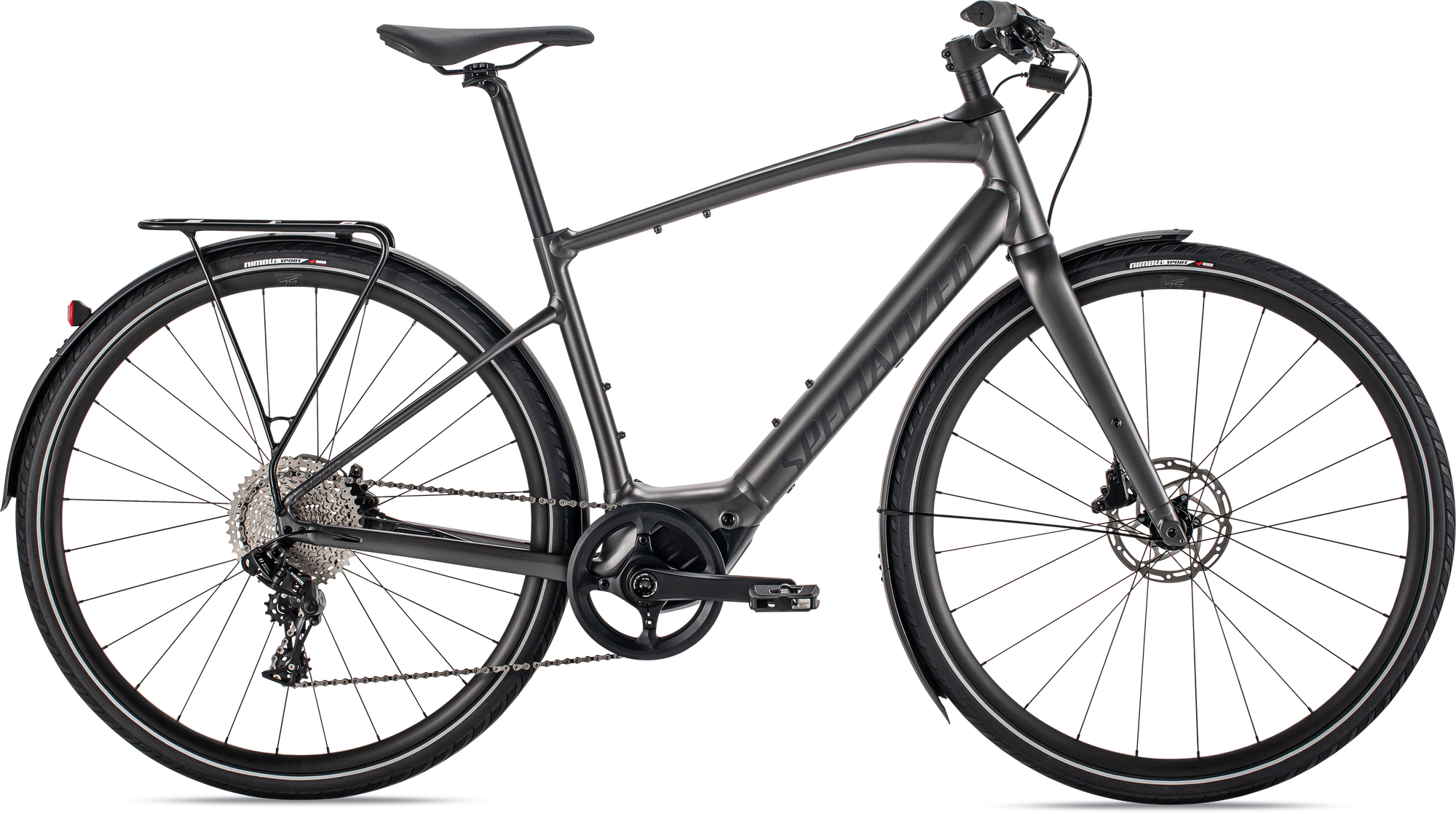 Specialized Turbo Vado SL 4.0 EQ - Smoke / Black Reflective