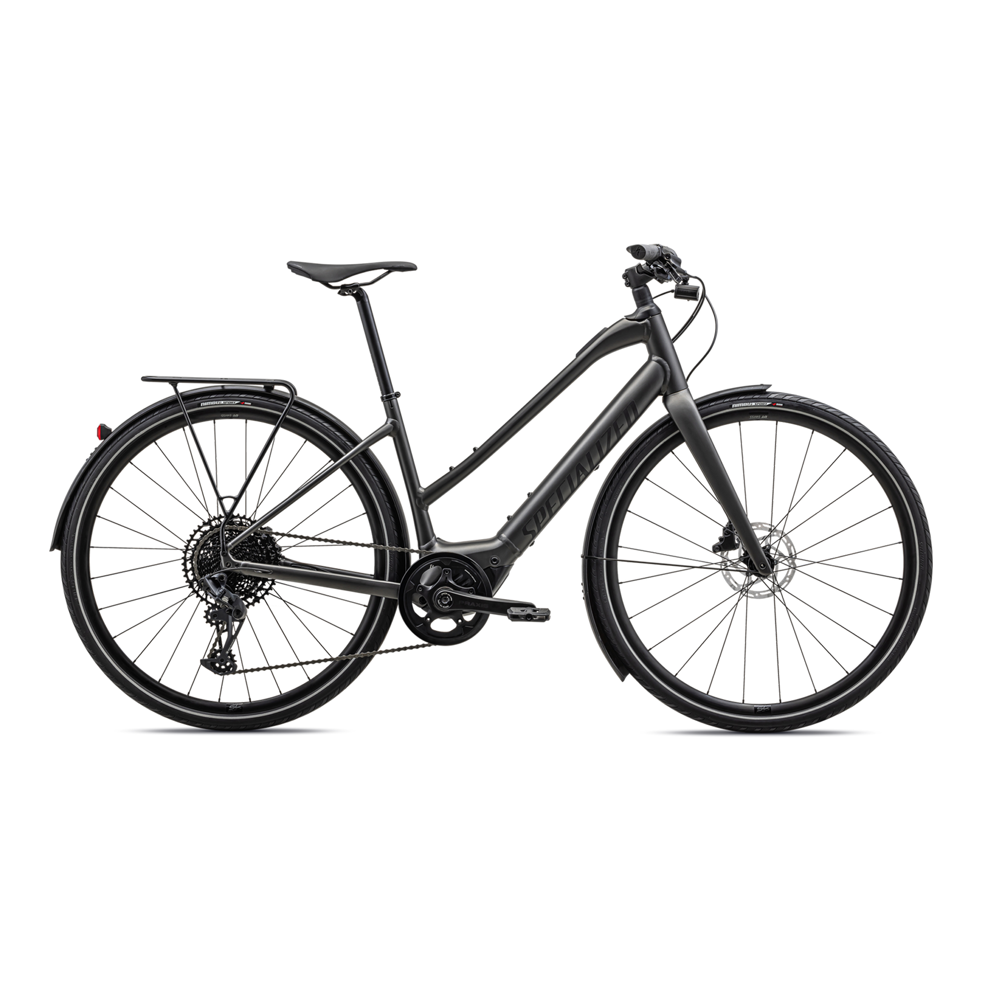 Specialized Turbo Vado SL 5.0 Step-Through EQ - Smoke / Black Reflective
