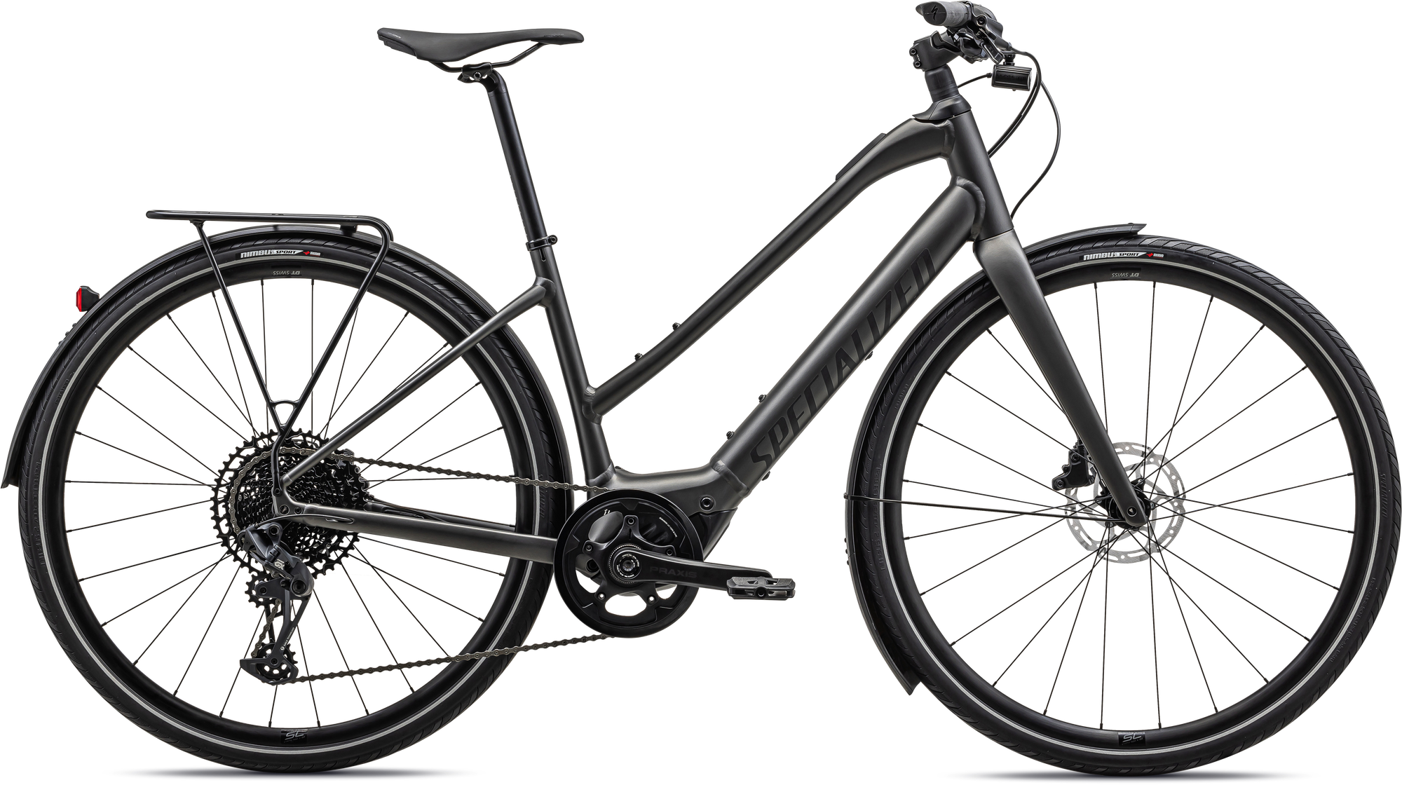 Specialized Turbo Vado SL 5.0 Step-Through EQ - Smoke / Black Reflective