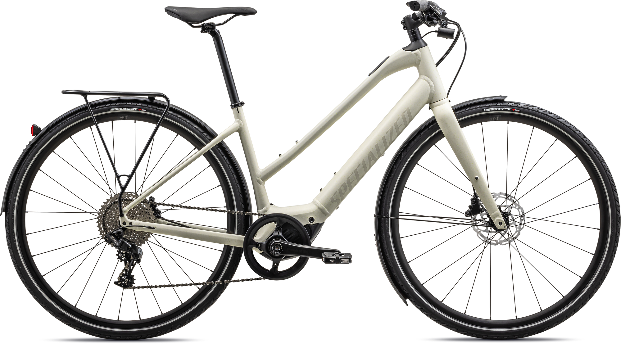 Specialized Turbo Vado SL 4.0 Step-Through EQ - Birch / Limestone Speckling / Birch Reflective