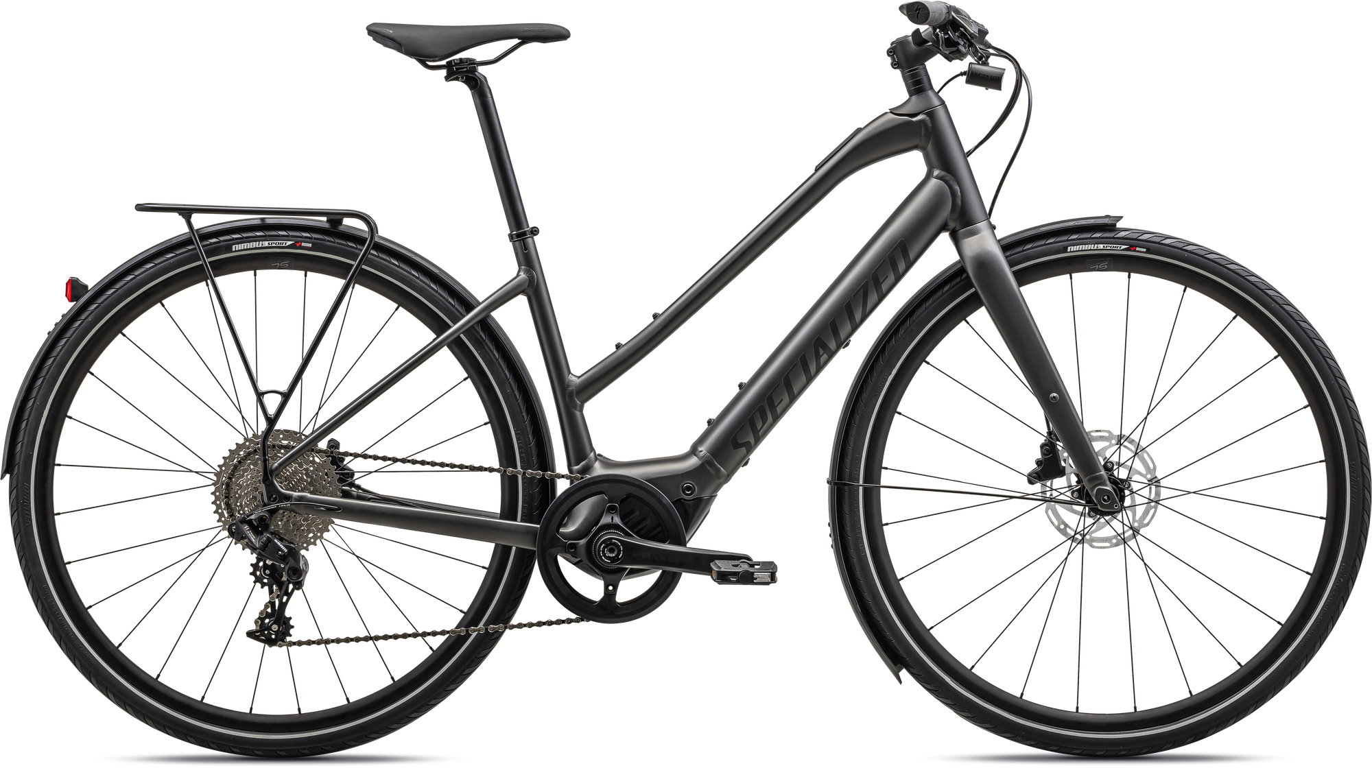 Specialized Turbo Vado SL 4.0 Step-Through EQ - Smoke / Black Reflective