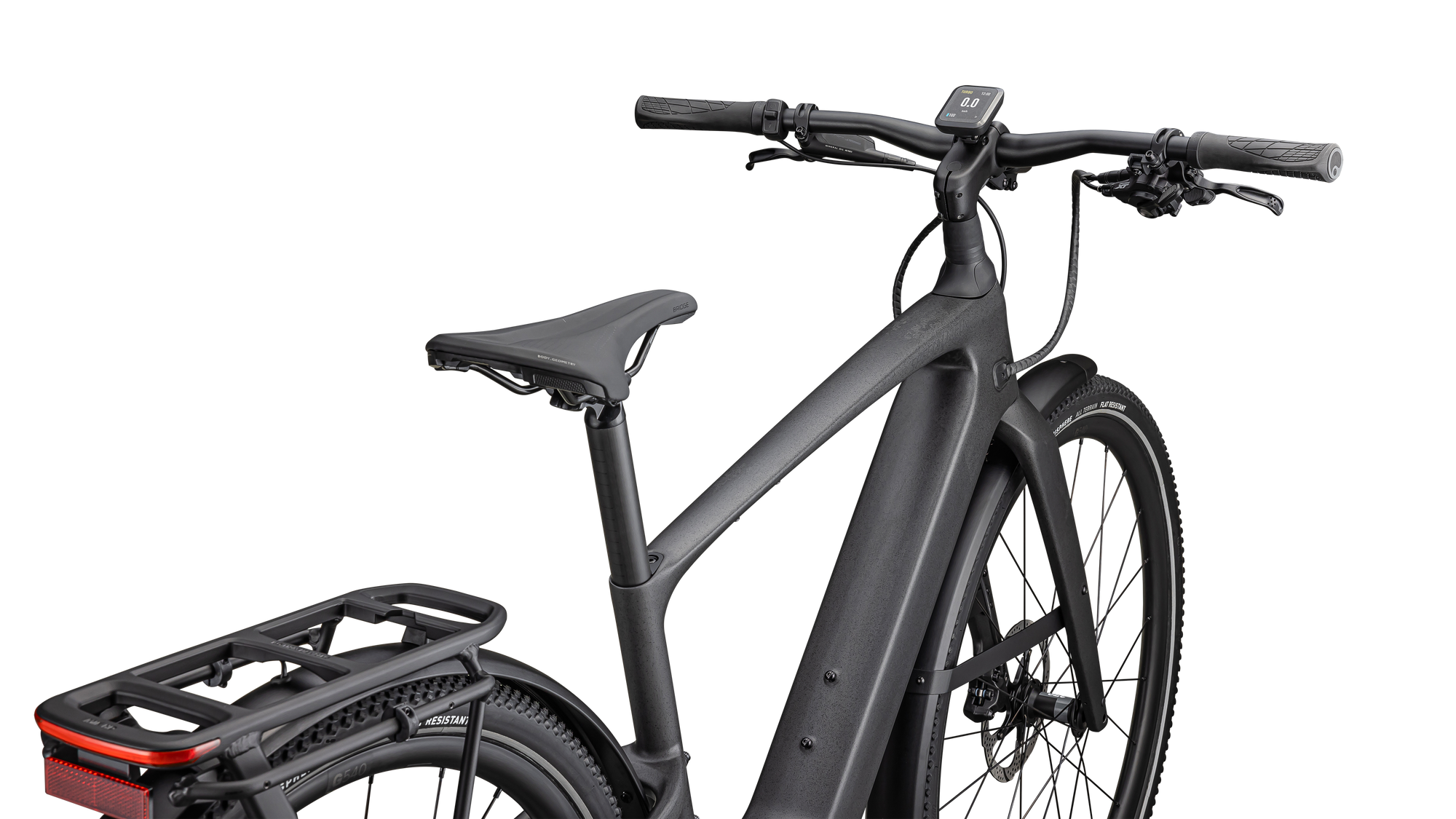 Specialized Turbo Vado SL 2 6.0 EQ Carbon - Satin Black Micro Speckle / Obsidian Frost
