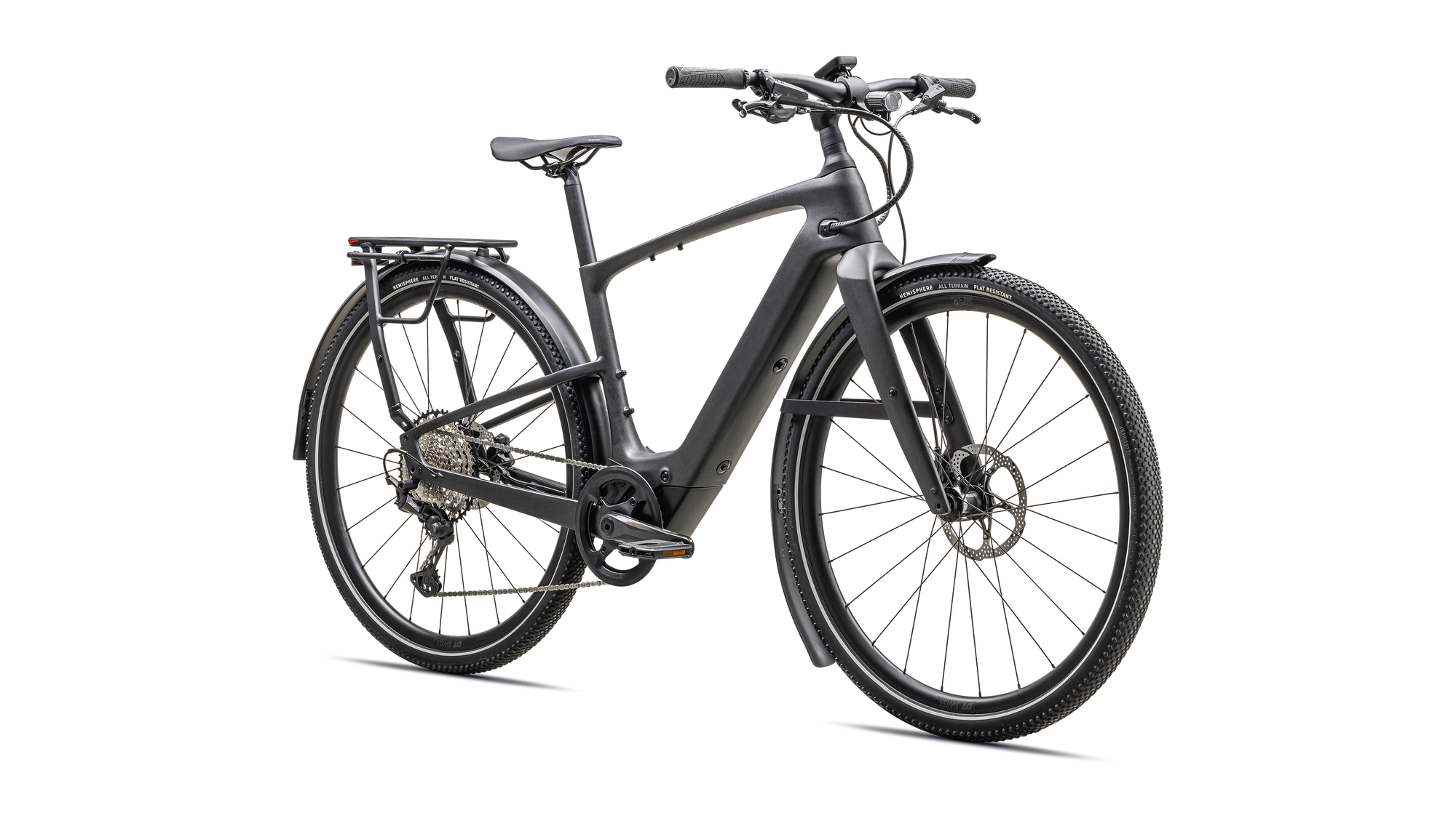 Specialized Turbo Vado SL 2 6.0 EQ Carbon - Satin Black Micro Speckle / Obsidian Frost