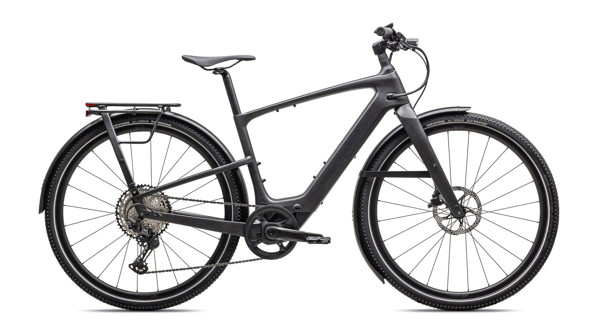 Specialized Turbo Vado SL 2 6.0 EQ Carbon - Satin Black Micro Speckle / Obsidian Frost