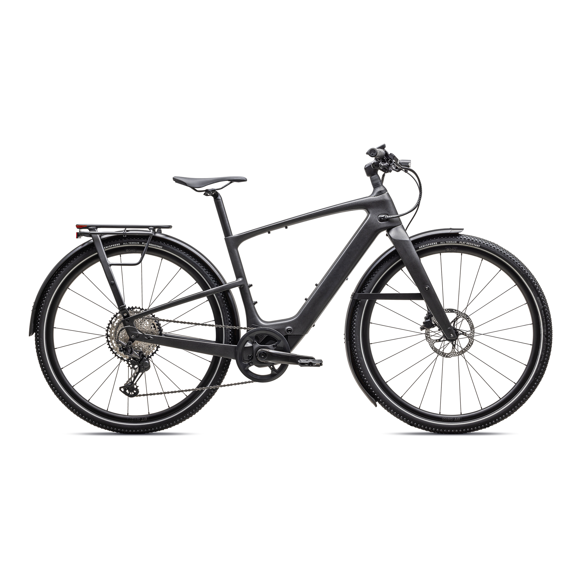 Specialized Turbo Vado SL 2 6.0 EQ Carbon - Satin Black Micro Speckle / Obsidian Frost