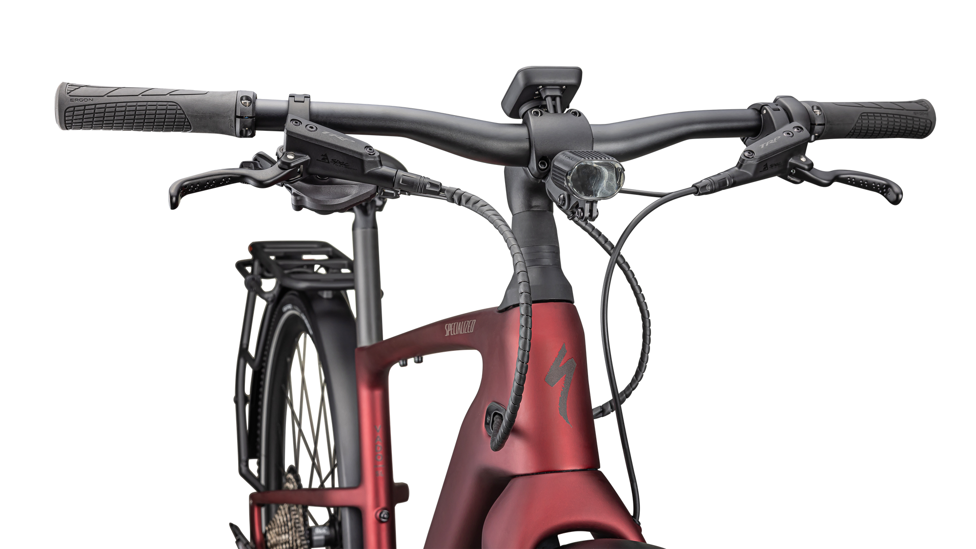 Specialized Turbo Vado SL 2 6.0 EQ Carbon - Satin Red Sky / Red Onyx Frost