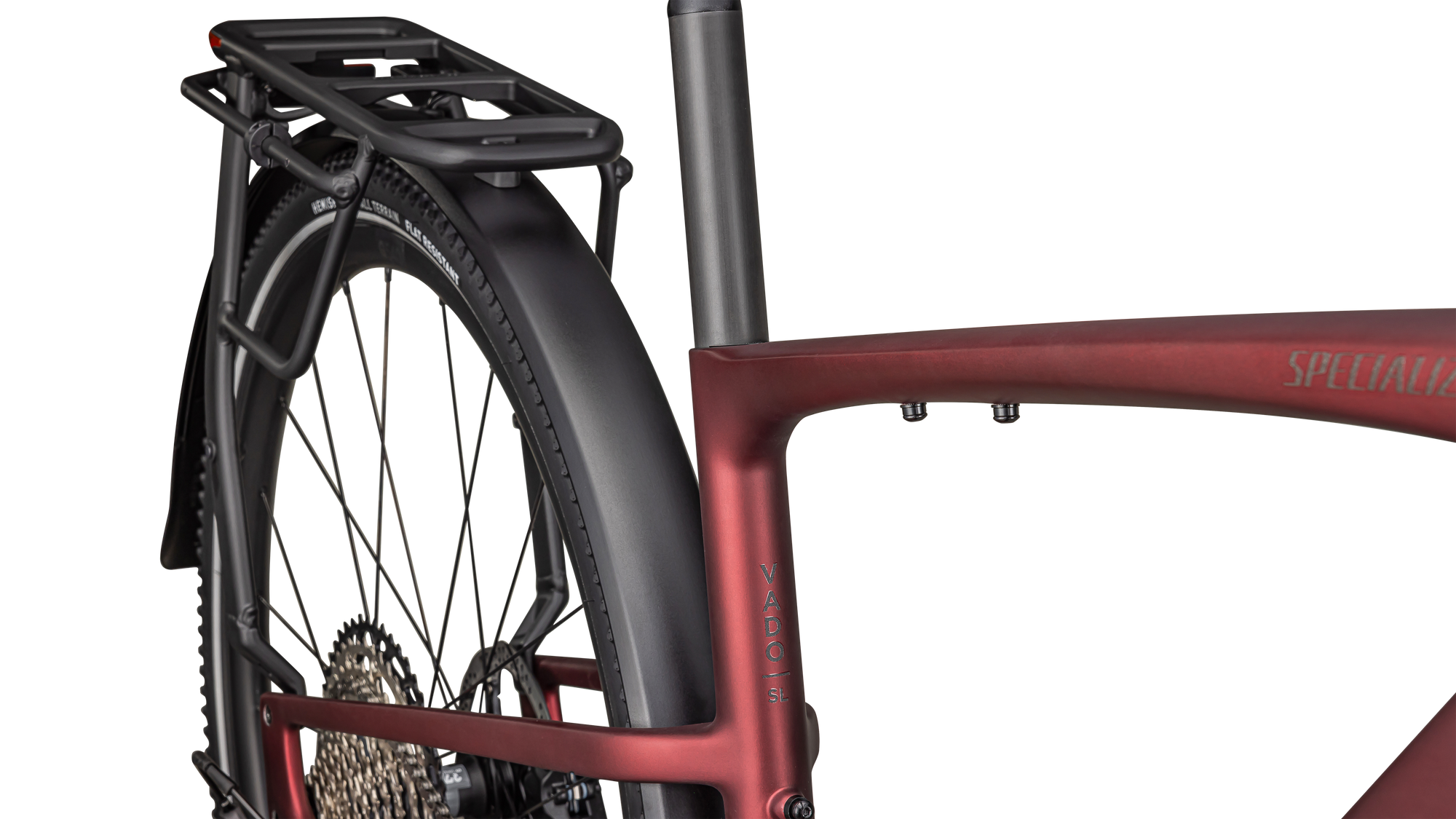 Specialized Turbo Vado SL 2 6.0 EQ Carbon - Satin Red Sky / Red Onyx Frost