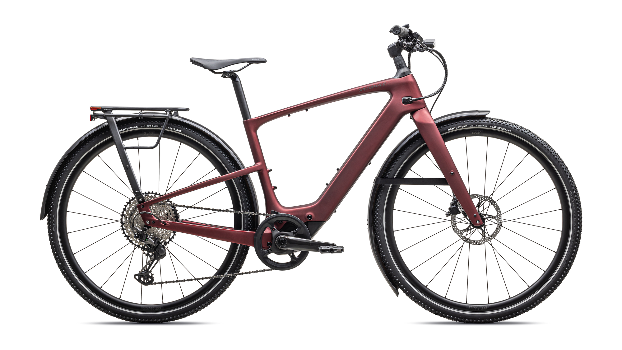 Specialized Turbo Vado SL 2 6.0 EQ Carbon - Satin Red Sky / Red Onyx Frost