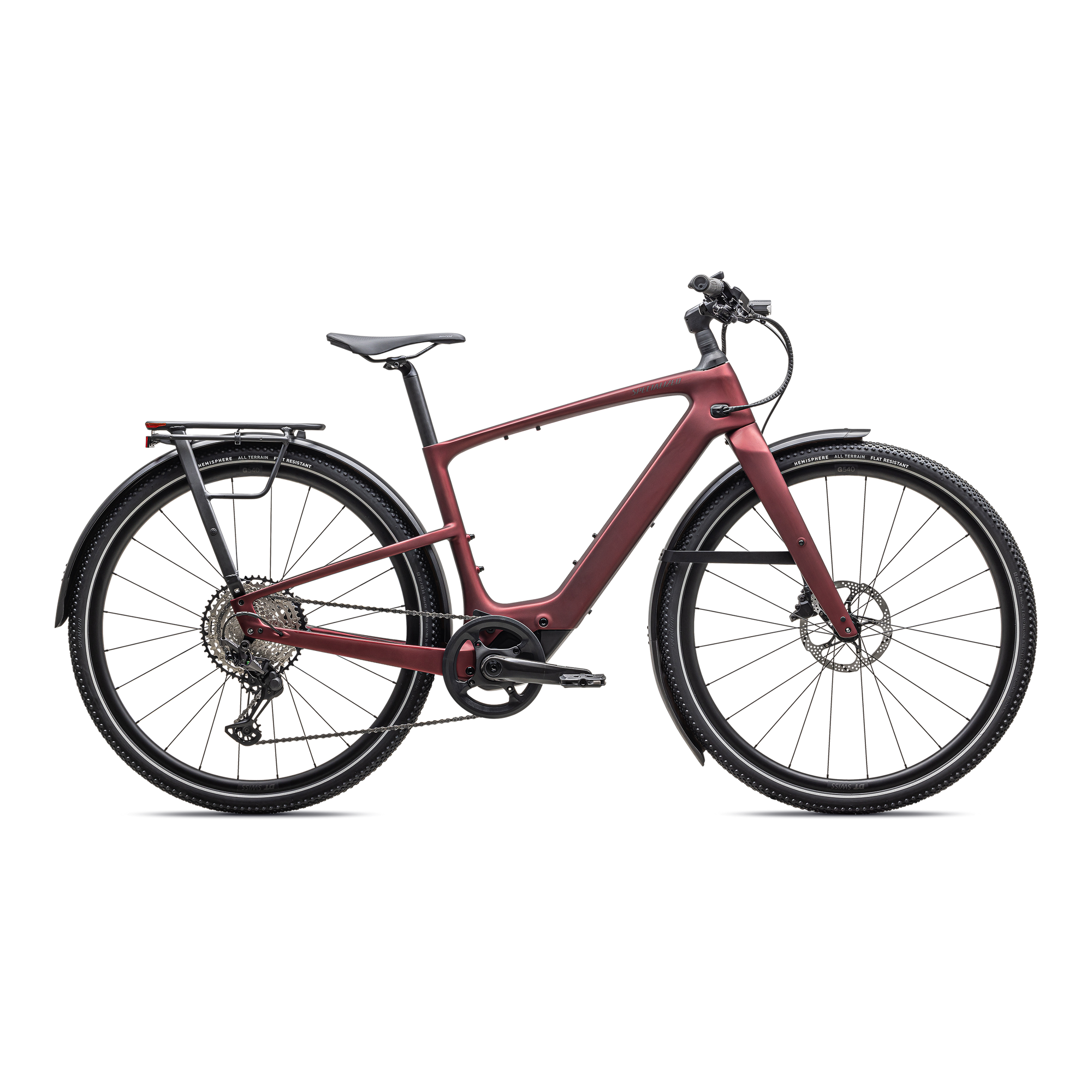 Specialized Turbo Vado SL 2 6.0 EQ Carbon - Satin Red Sky / Red Onyx Frost