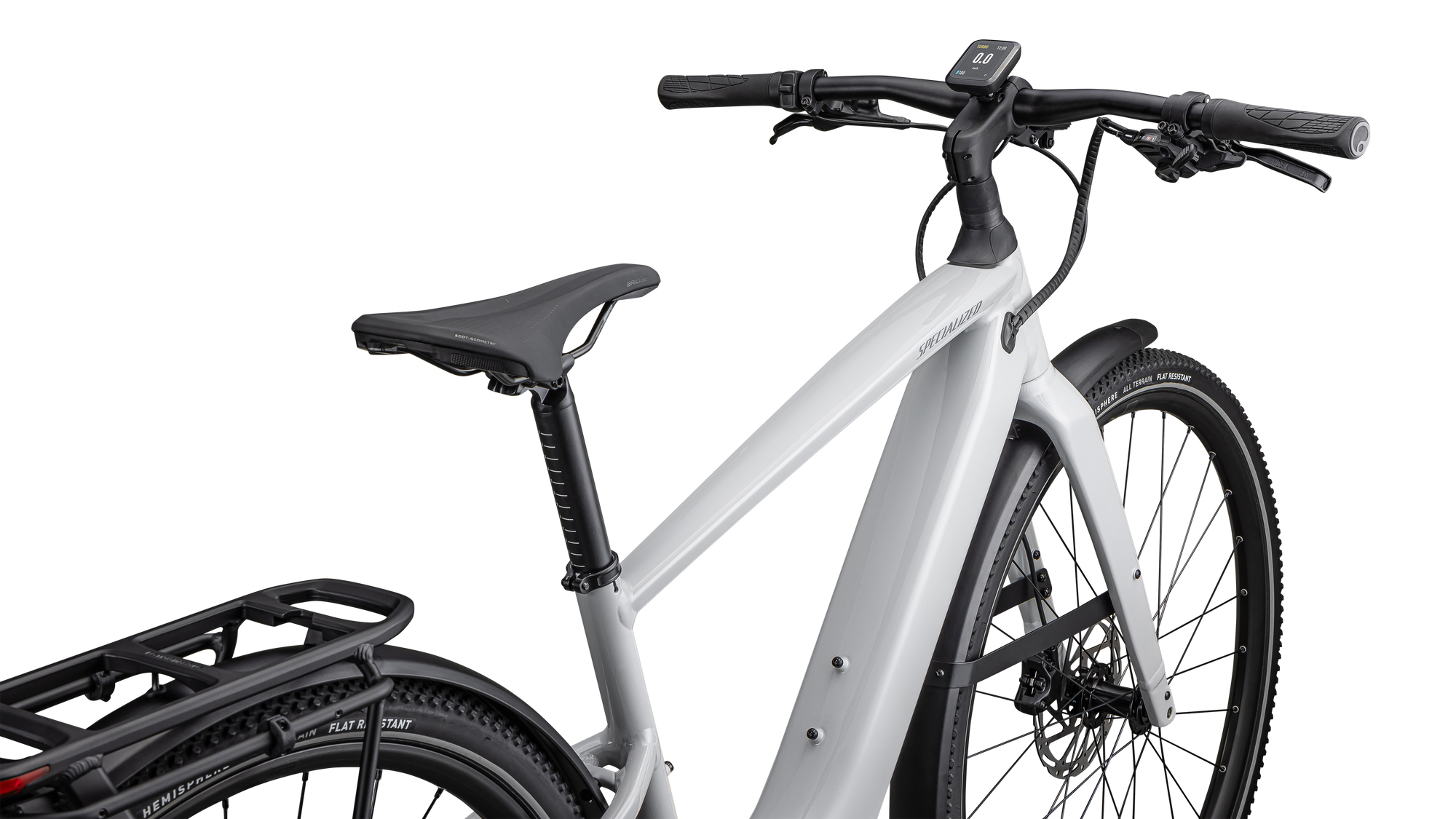 Specialized Turbo Vado SL 2 5.0 EQ - Gloss Dove Gray / Cool Grey Frost
