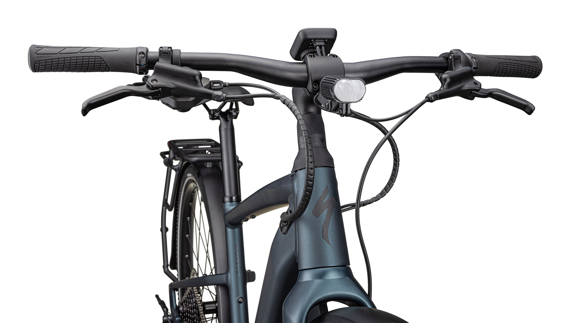 Specialized Turbo Vado SL 2 5.0 EQ - Satin Deep Lake Metallic / Black Liquid Metal Frost