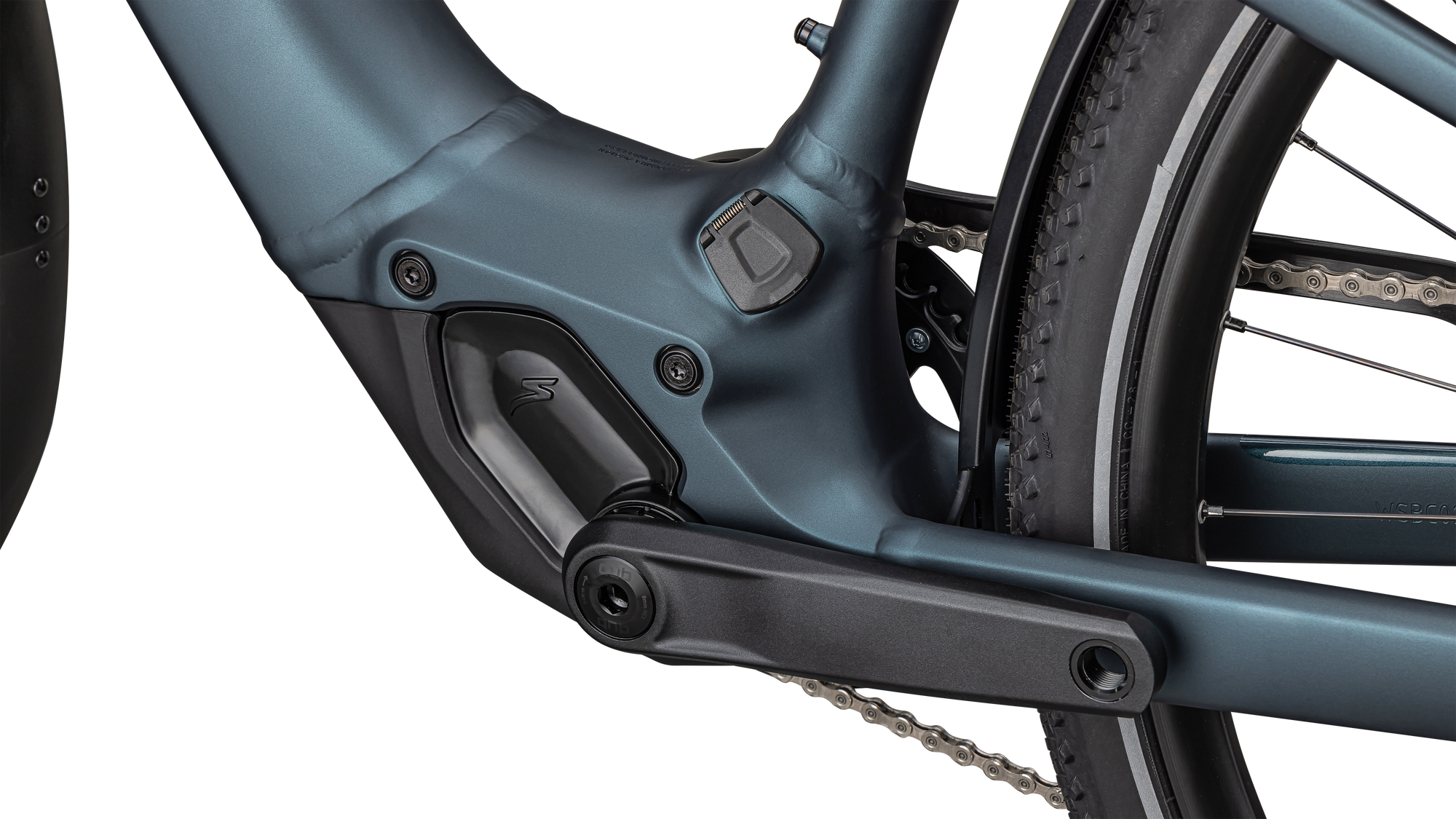 Specialized Turbo Vado SL 2 5.0 EQ - Satin Deep Lake Metallic / Black Liquid Metal Frost