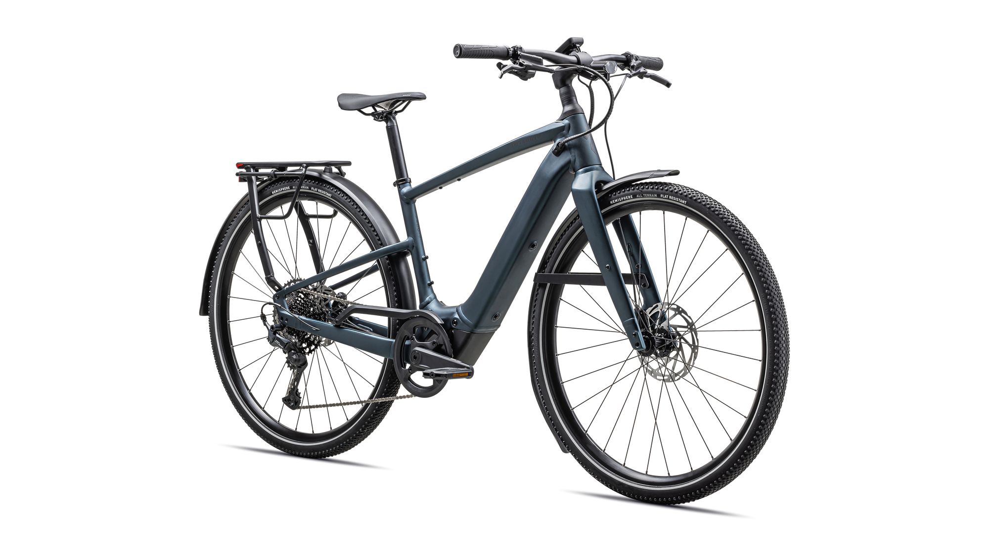 Specialized Turbo Vado SL 2 5.0 EQ - Satin Deep Lake Metallic / Black Liquid Metal Frost