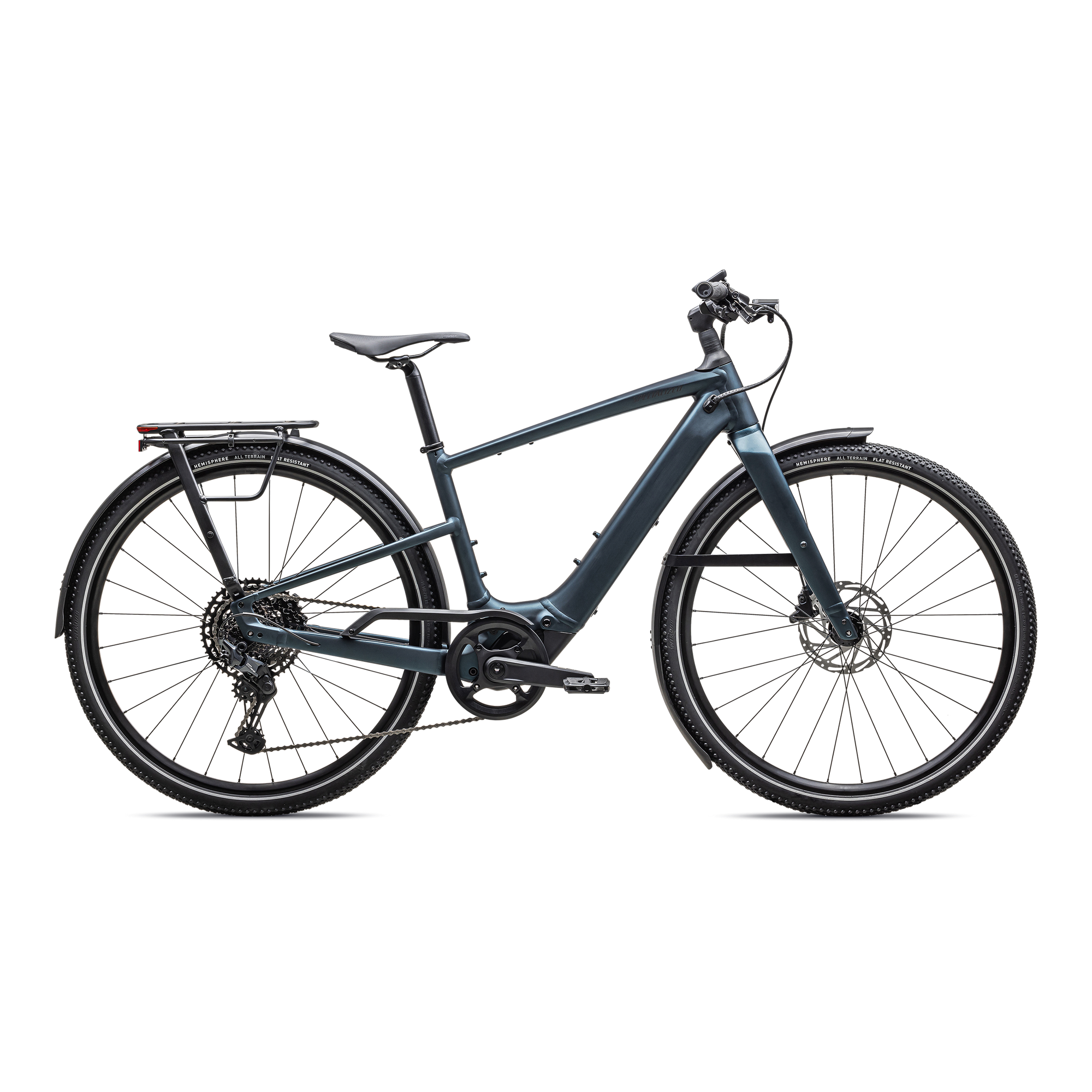 Specialized Turbo Vado SL 2 5.0 EQ - Satin Deep Lake Metallic / Black Liquid Metal Frost