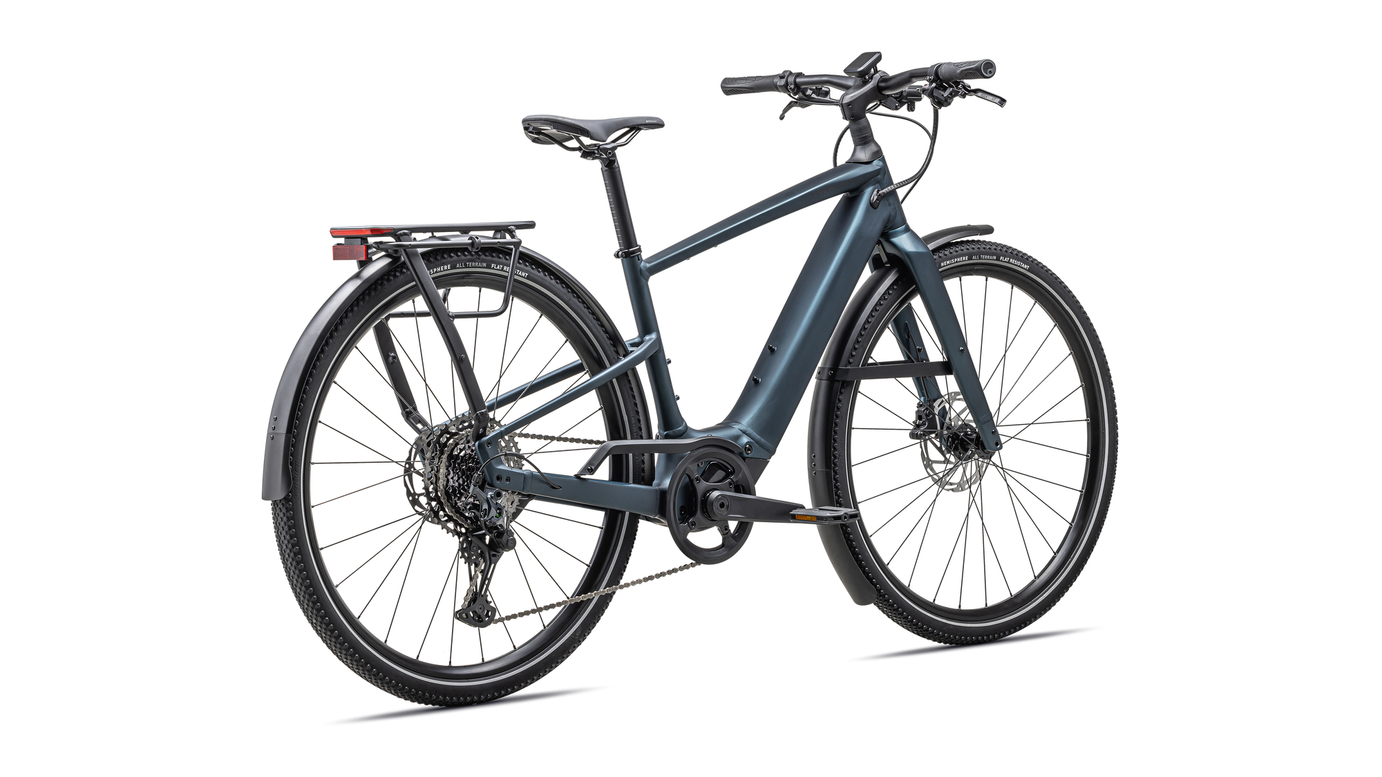 Specialized Turbo Vado SL 2 5.0 EQ - Satin Deep Lake Metallic / Black Liquid Metal Frost