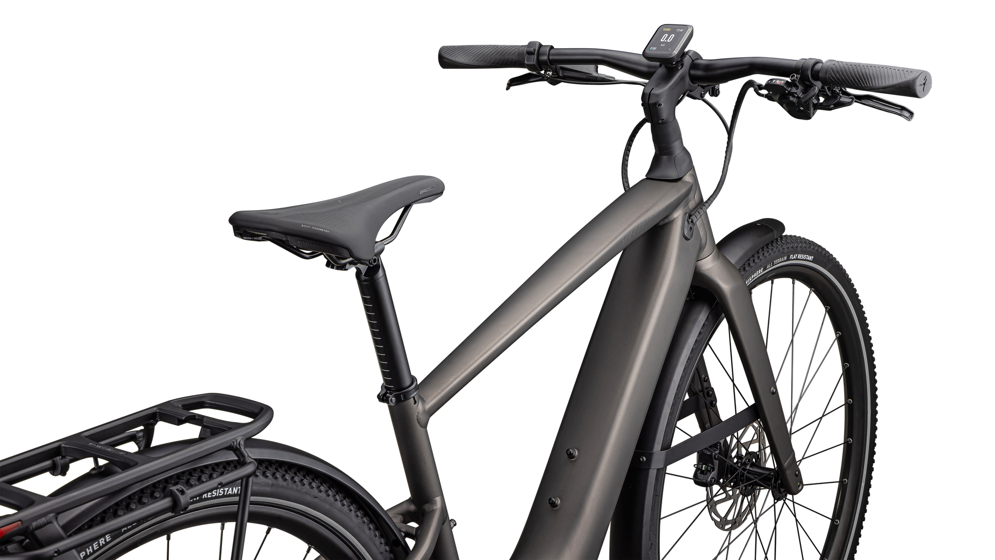 Specialized Turbo Vado SL 2 4.0 - Satin Gun Metal / Agave Grey Frost Reflective