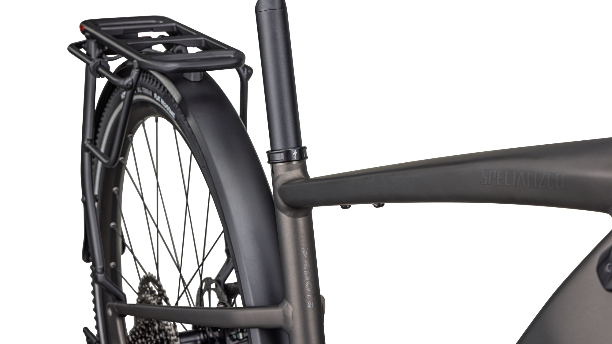 Specialized Turbo Vado SL 2 4.0 - Satin Gun Metal / Agave Grey Frost Reflective