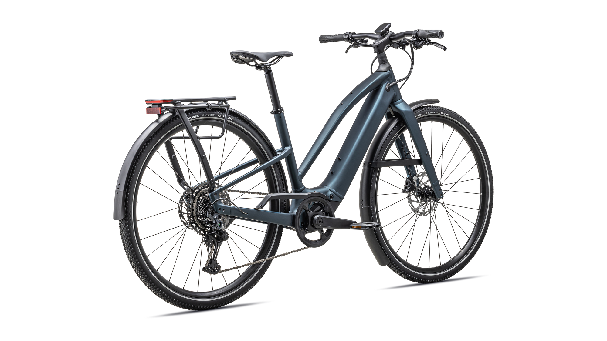 Specialized Turbo Vado SL 2 5.0 Step-Through EQ - Satin Deep Lake Metallic / Black Liquid Metal Frost