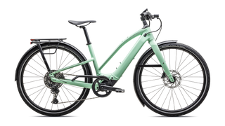 Specialized Turbo Vado SL 2 4.0 Step-Through EQ - Gloss Oasis / Dune White Frost
