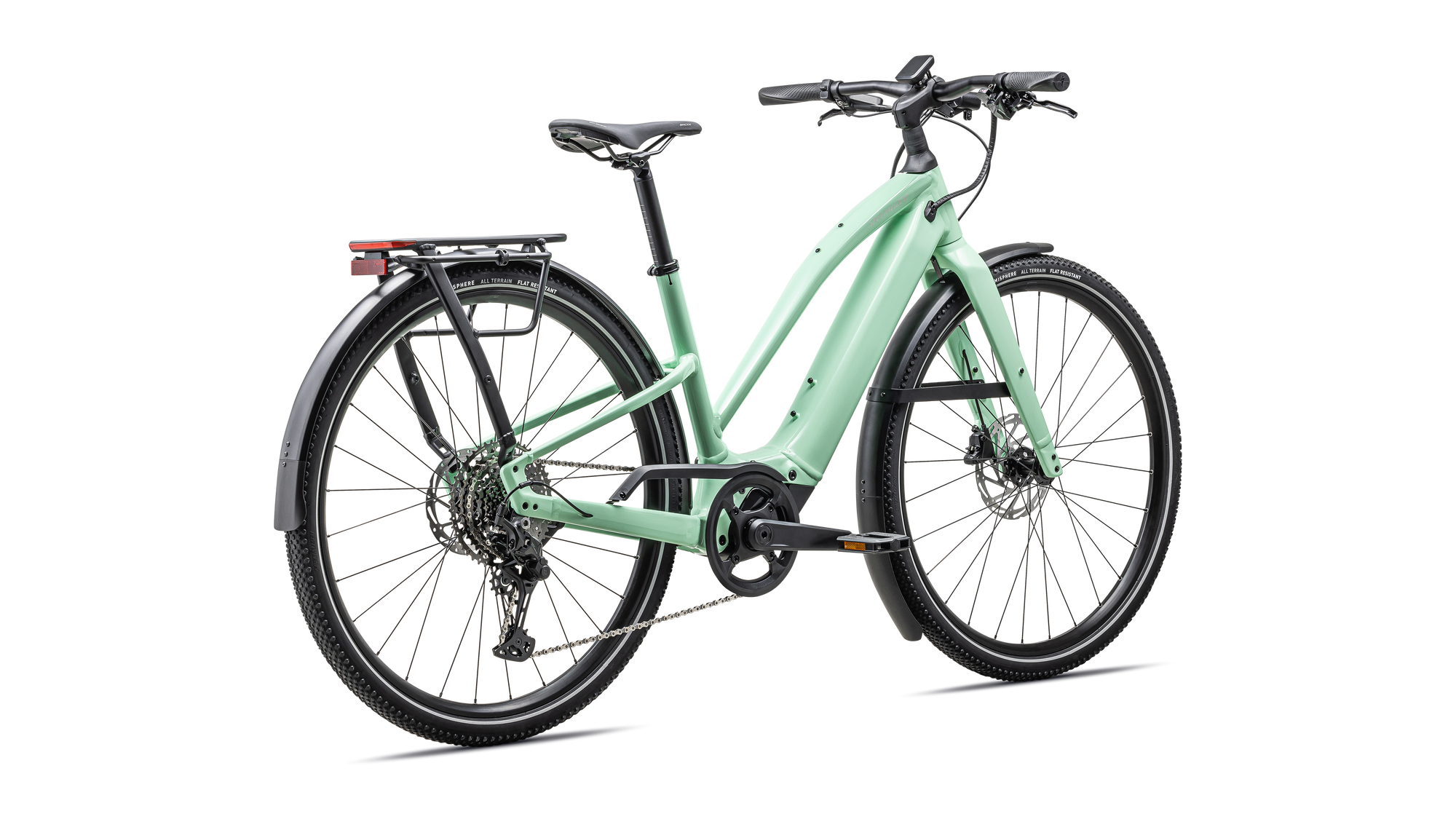 Specialized Turbo Vado SL 2 4.0 Step-Through EQ - Gloss Oasis / Dune White Frost