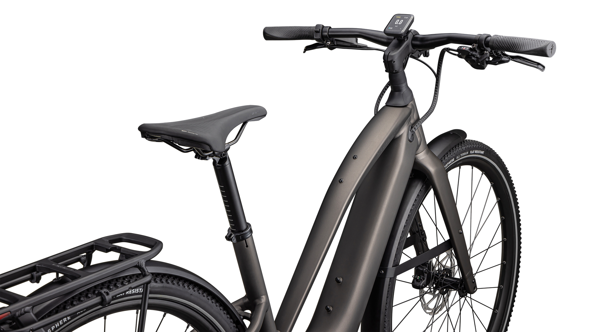 Specialized Turbo Vado SL 2 4.0 Step-Through EQ - Satin Gunmetal / Smoke Frost