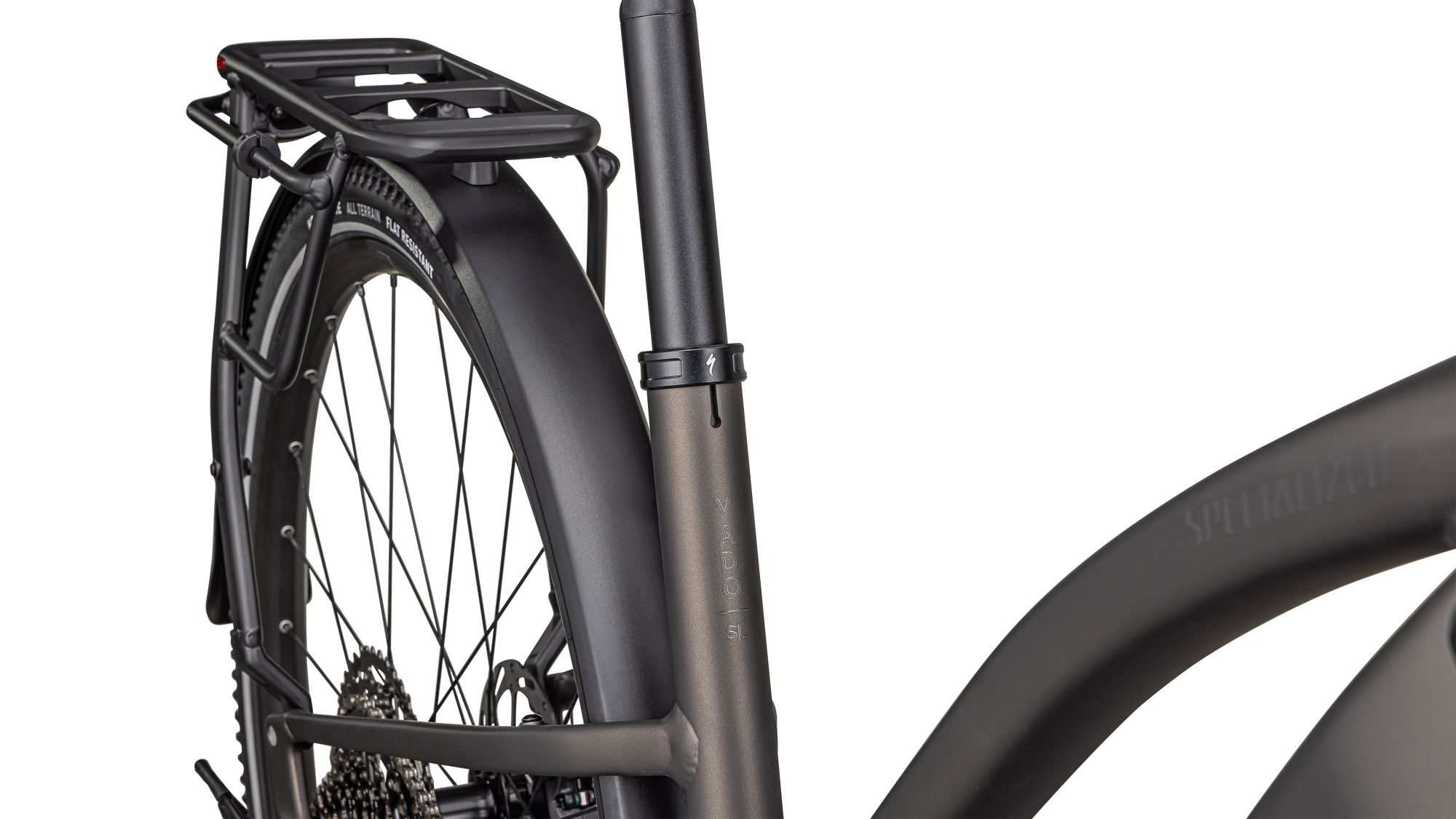 Specialized Turbo Vado SL 2 4.0 Step-Through EQ - Satin Gunmetal / Smoke Frost
