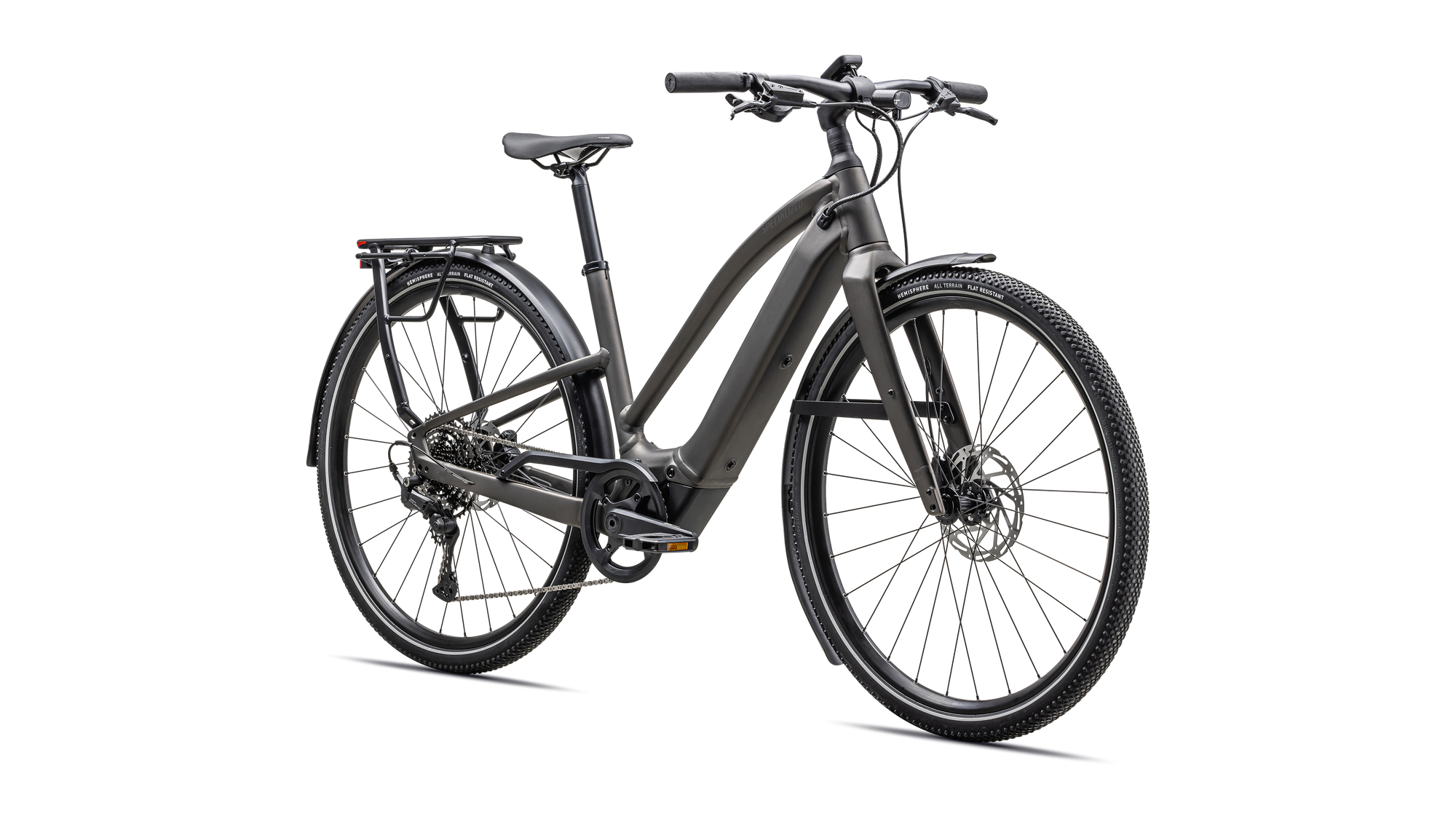 Specialized Turbo Vado SL 2 4.0 Step-Through EQ - Satin Gunmetal / Smoke Frost