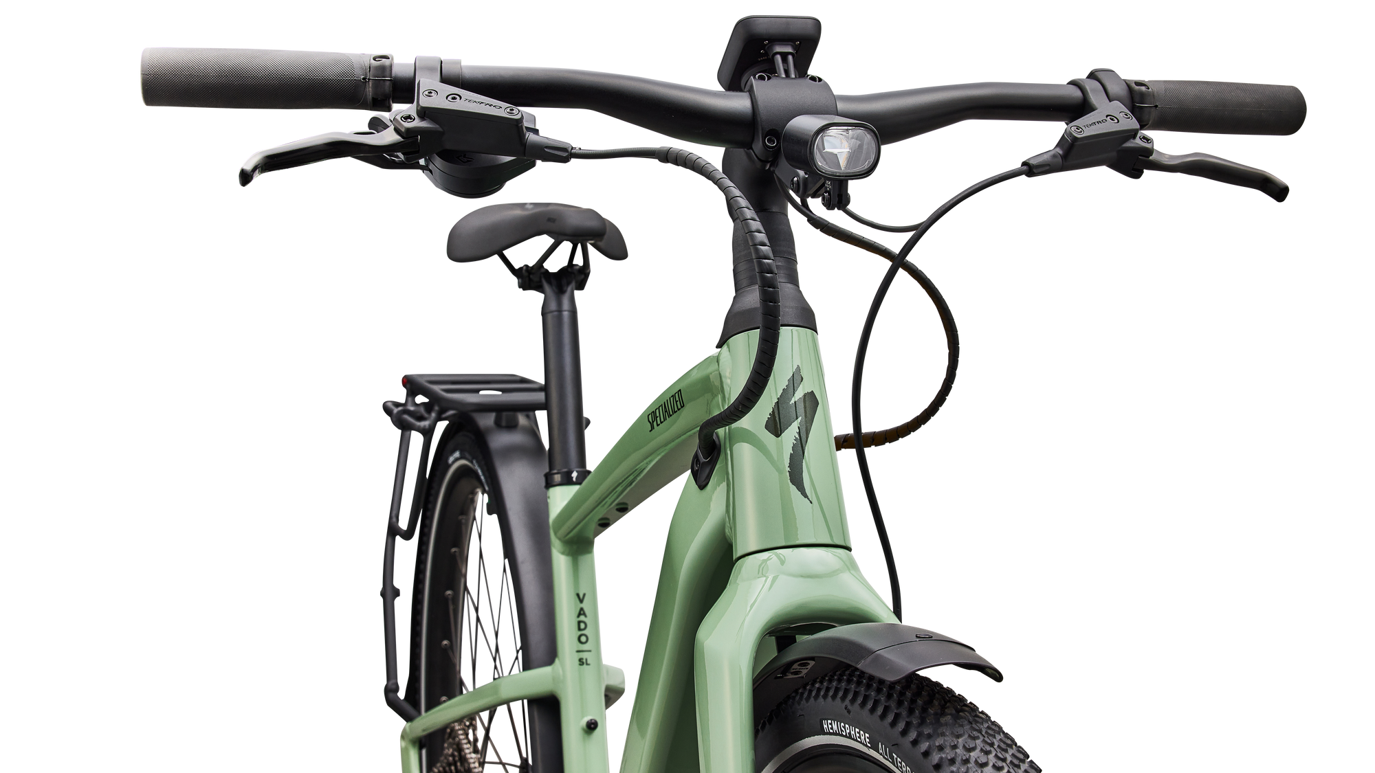 Specialized Turbo Vado SL 2 4.0 - Gloss Pistachio / Oak Green Metallic Frost Reflective
